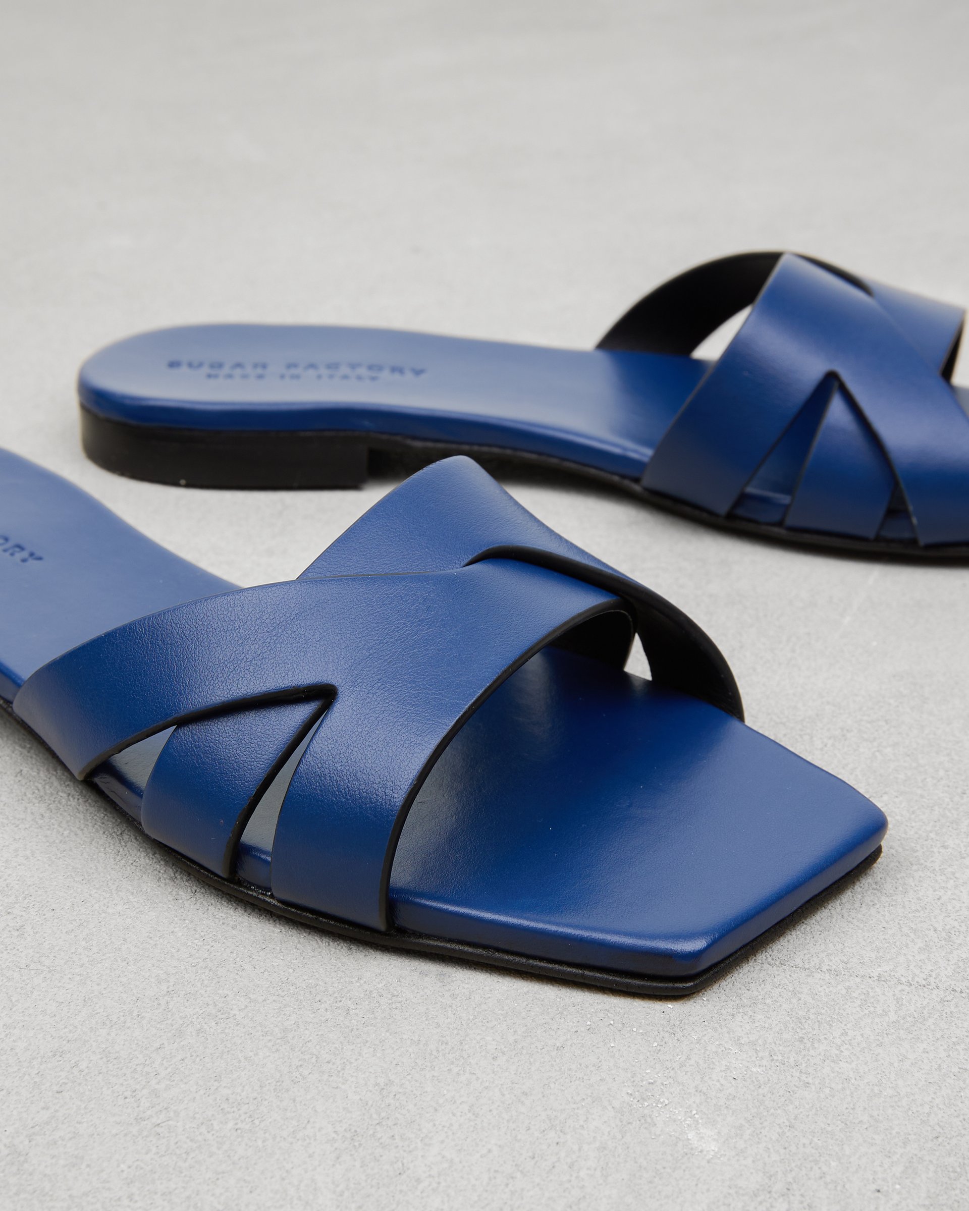 Синие кожаные пантолеты - Image 4 of 6