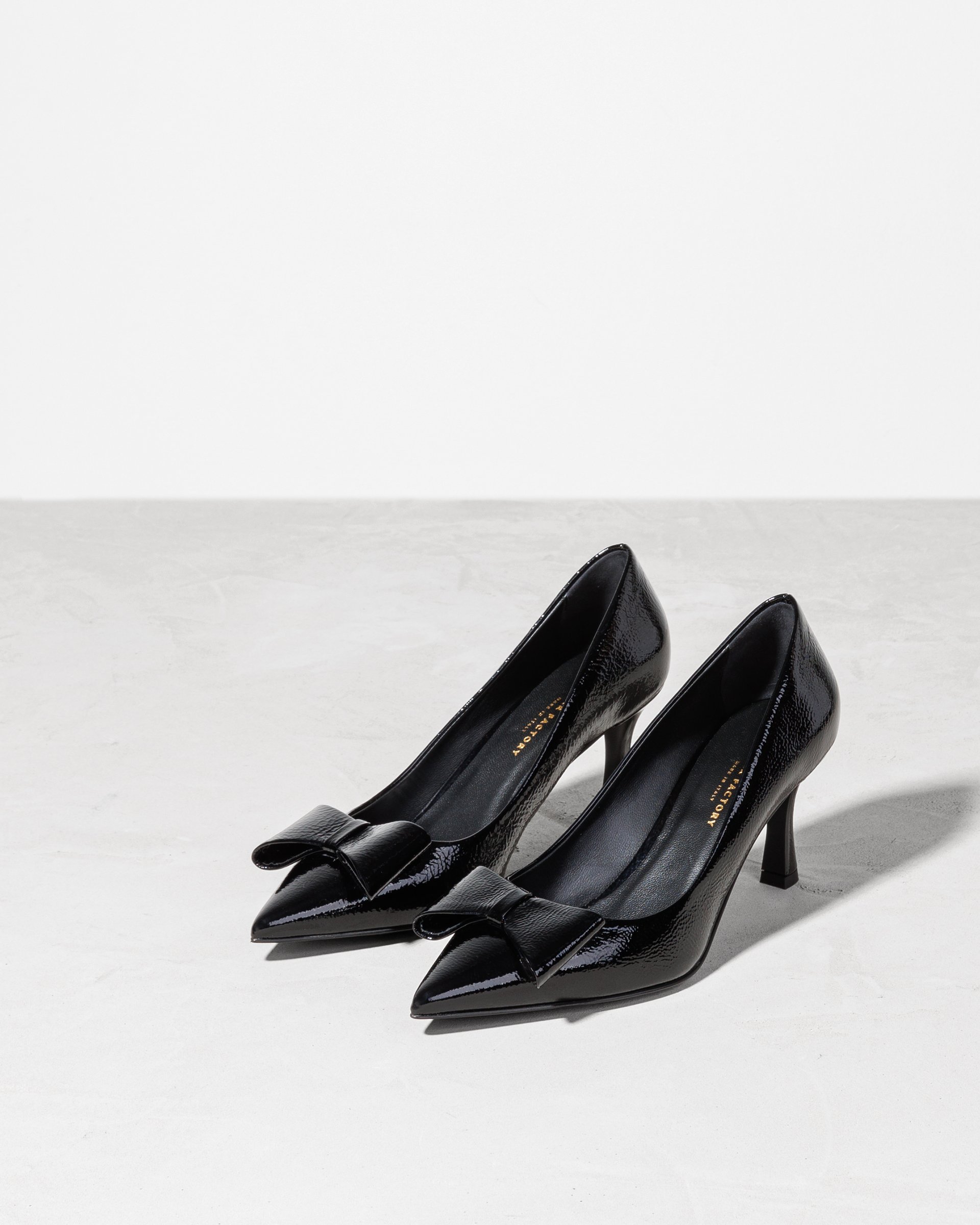 Черные лакированные туфли на шпильке - Image 2 of 6