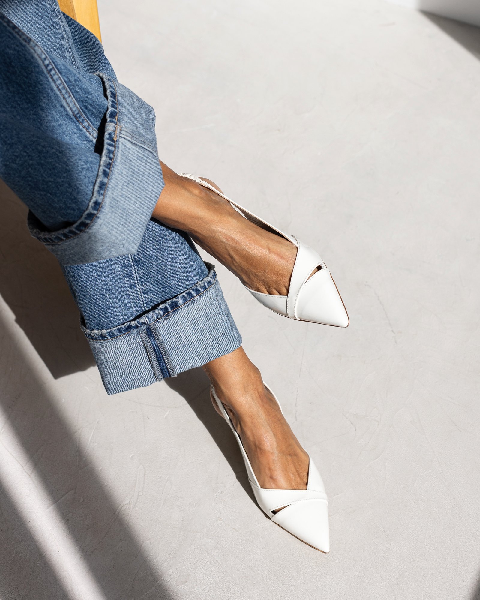 Белые лакированные туфли - Image 5 of 5