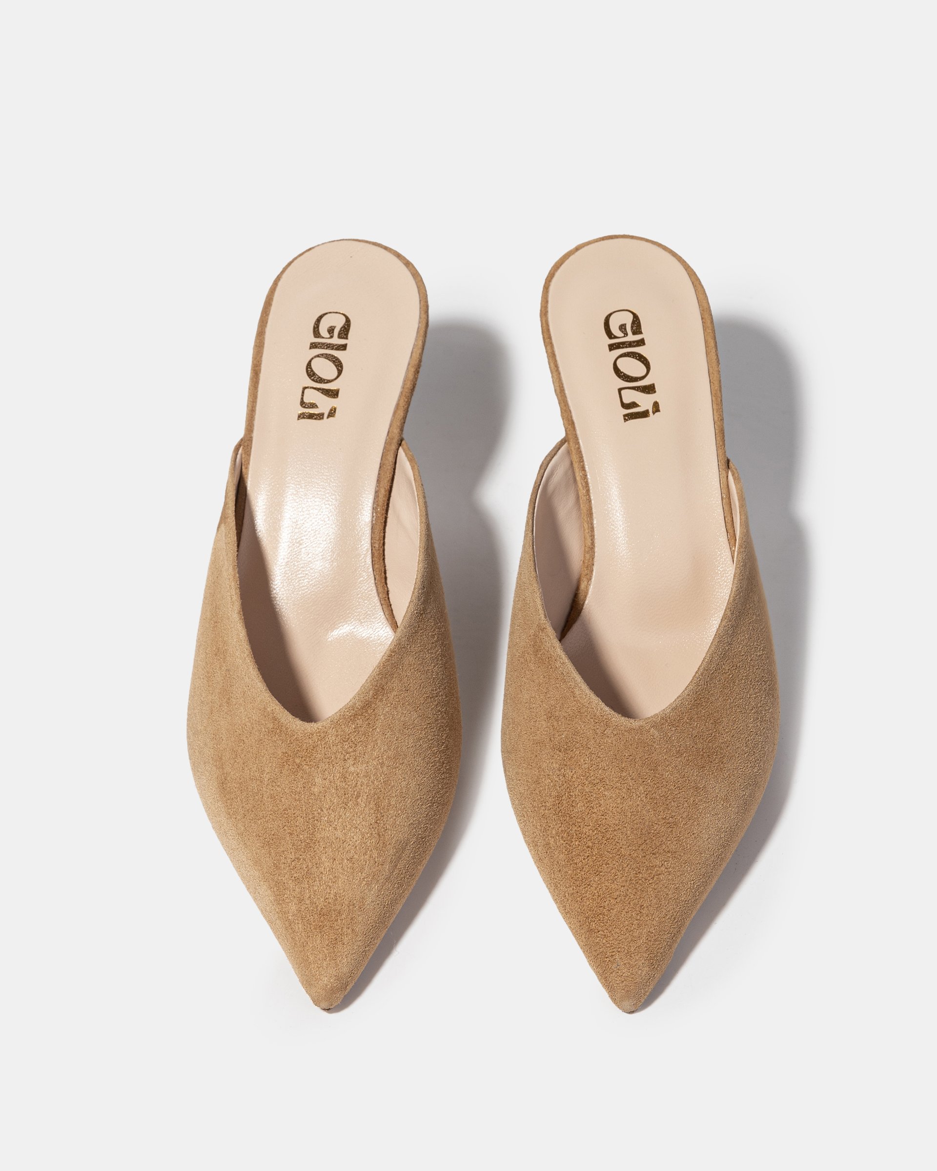 Коричневые замшевые мюли - Image 3 of 4