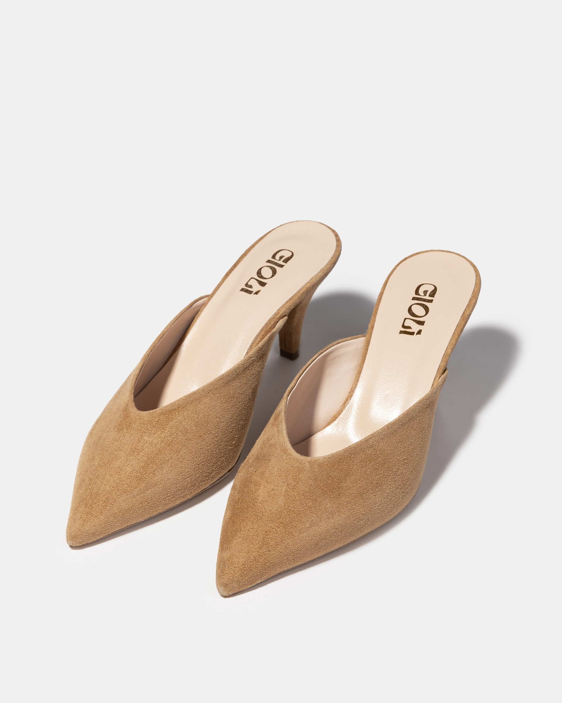 Коричневые замшевые мюли - Image 2 of 4