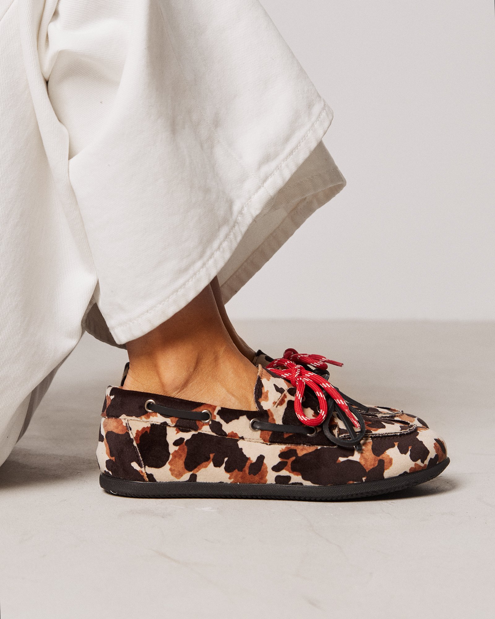 Туфли animal print из вельвета - Image 2 of 5