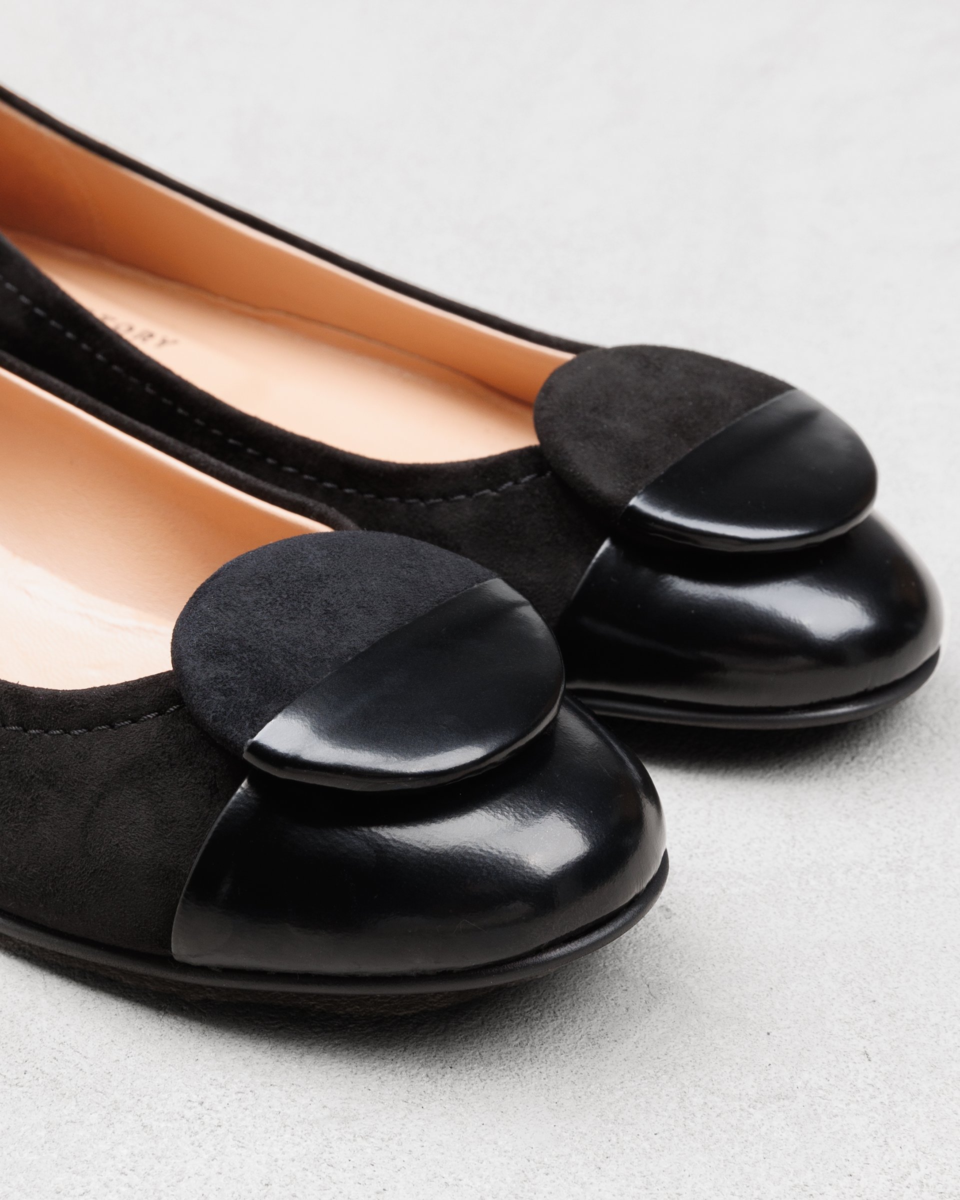 Черные замшевые балетки - Image 4 of 6