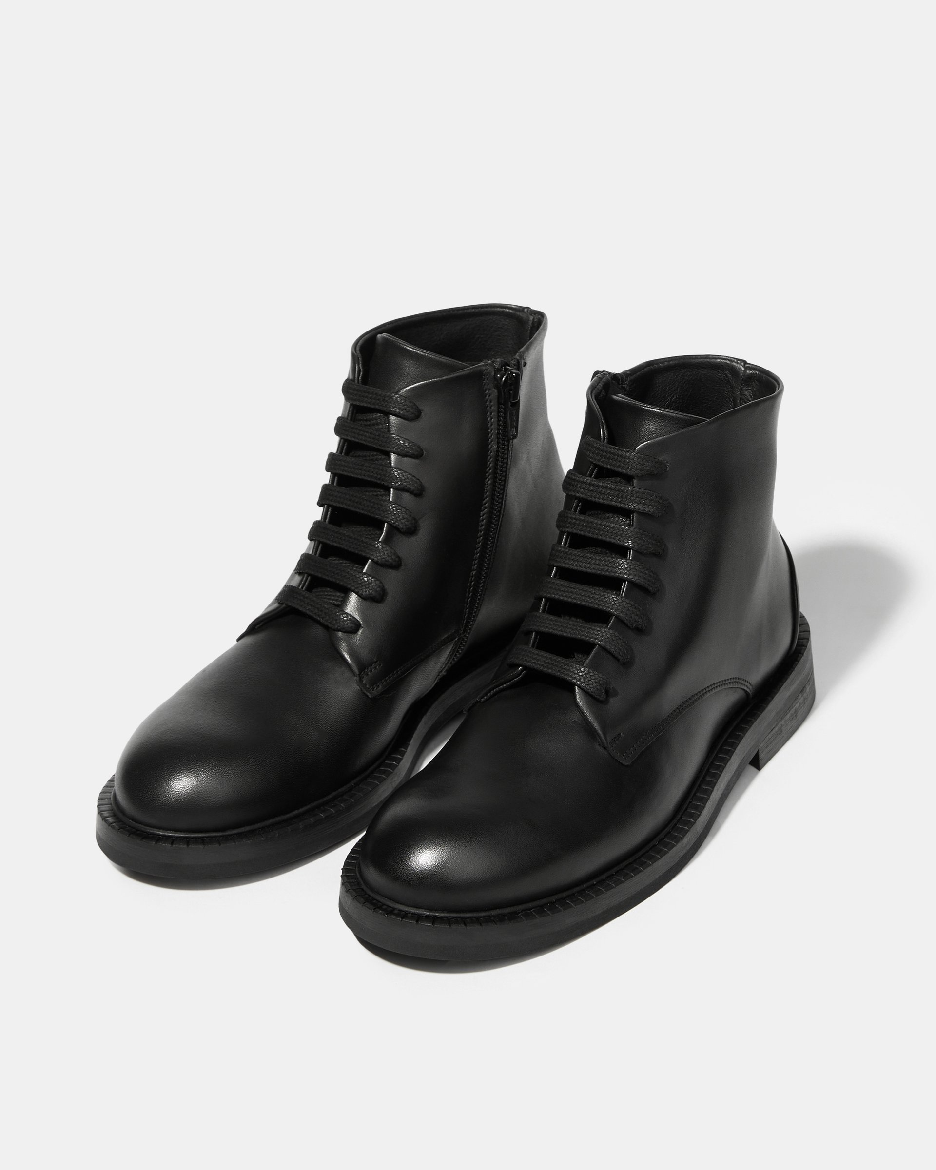 Черные ботинки из натуральной кожи - Image 2 of 4