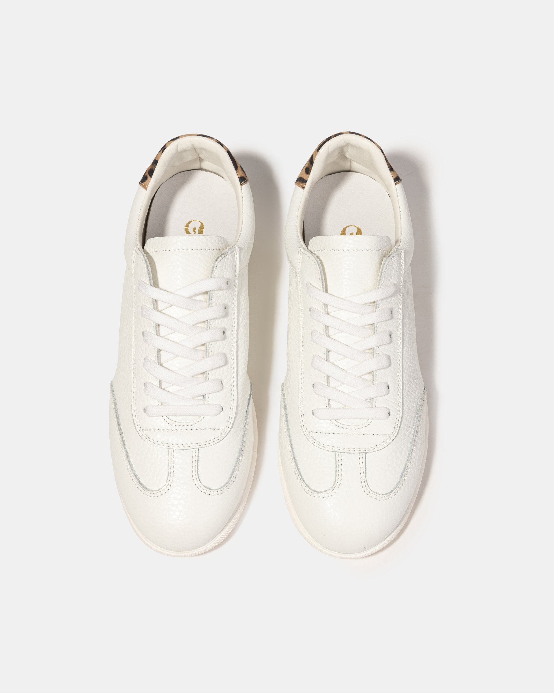 Белые кеды из натуральной кожи - Image 3 of 5