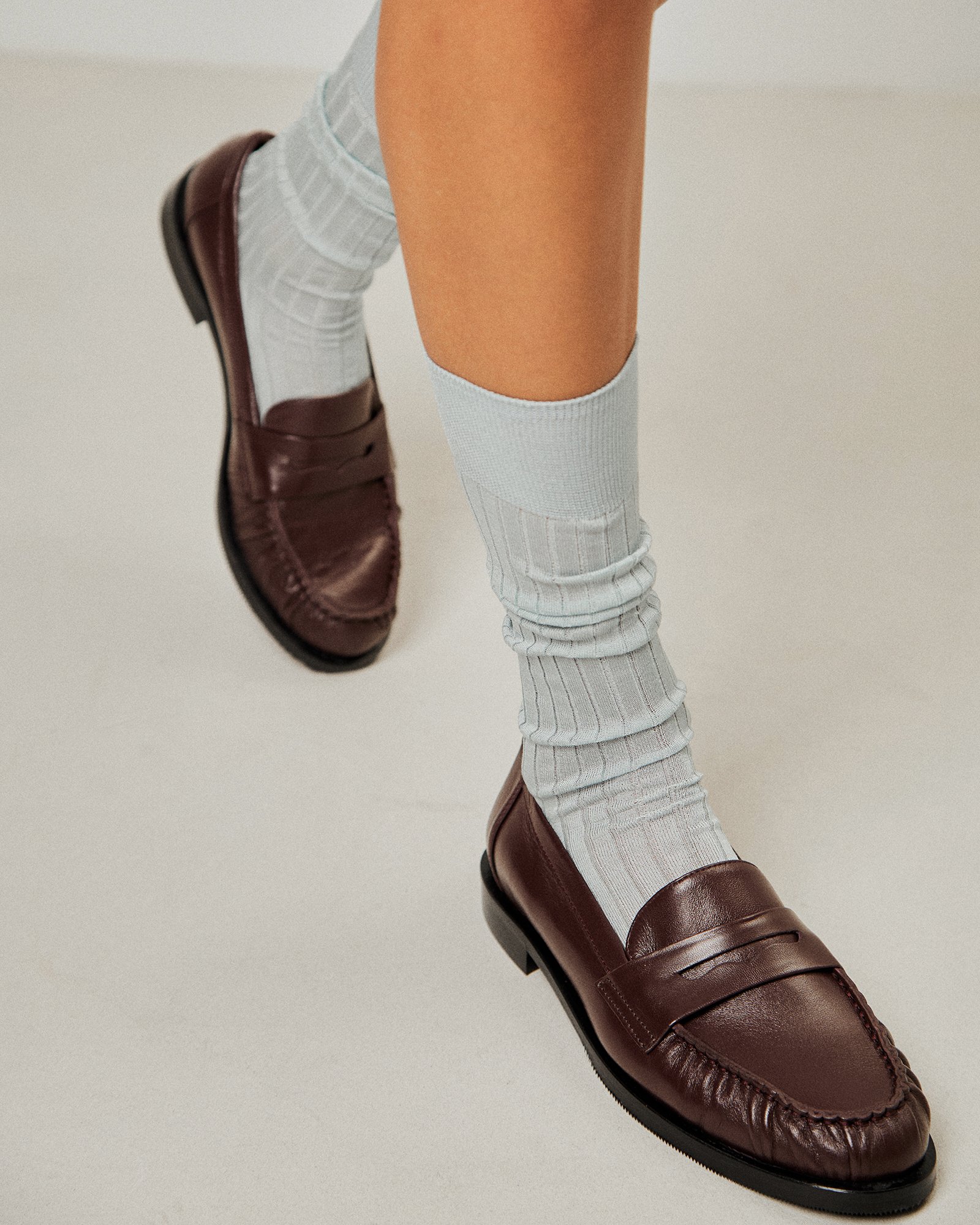 Темно-коричневые лоферы из натуральной кожи - Image 5 of 6