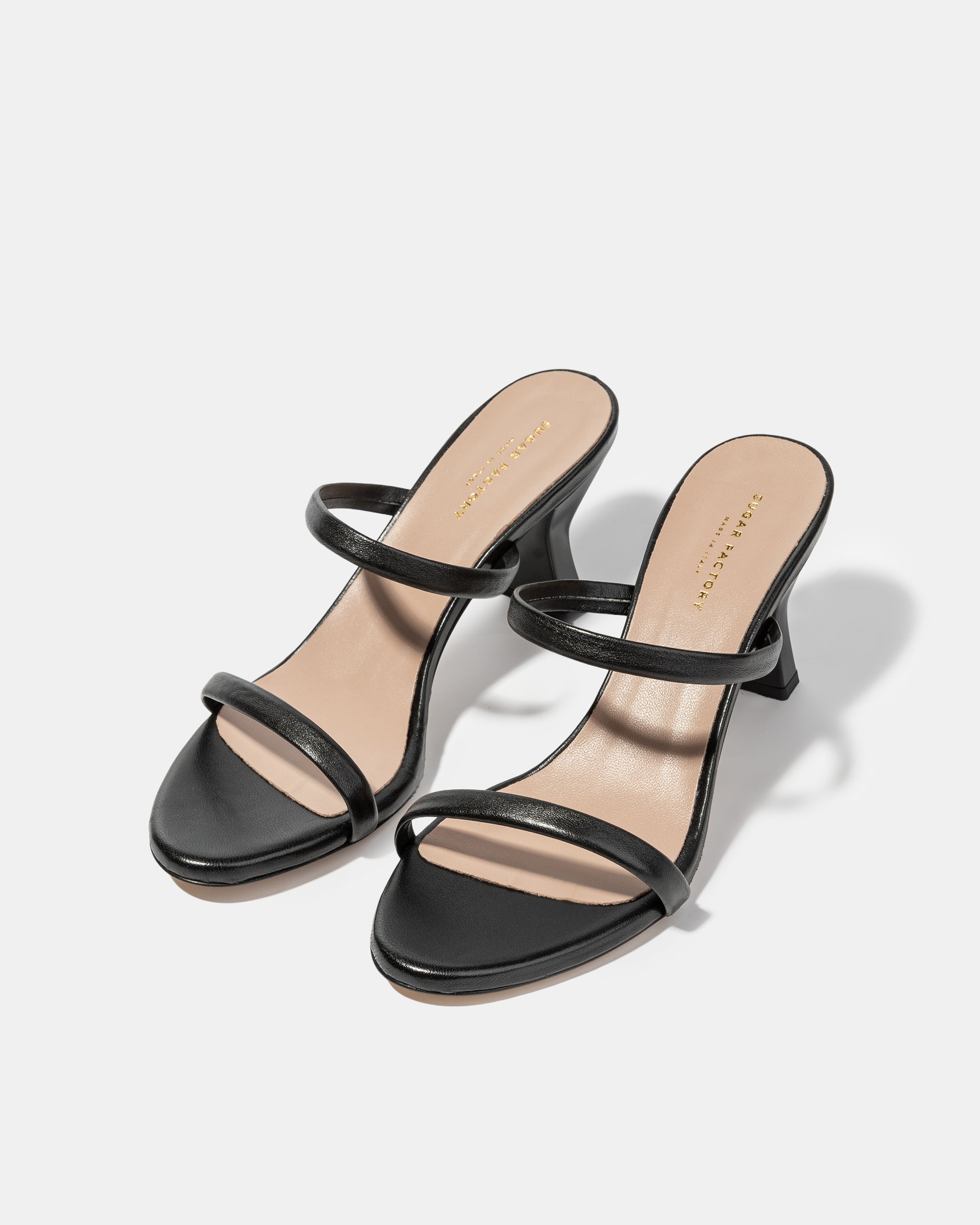 Черные босоножки на каблуке - Image 2 of 4