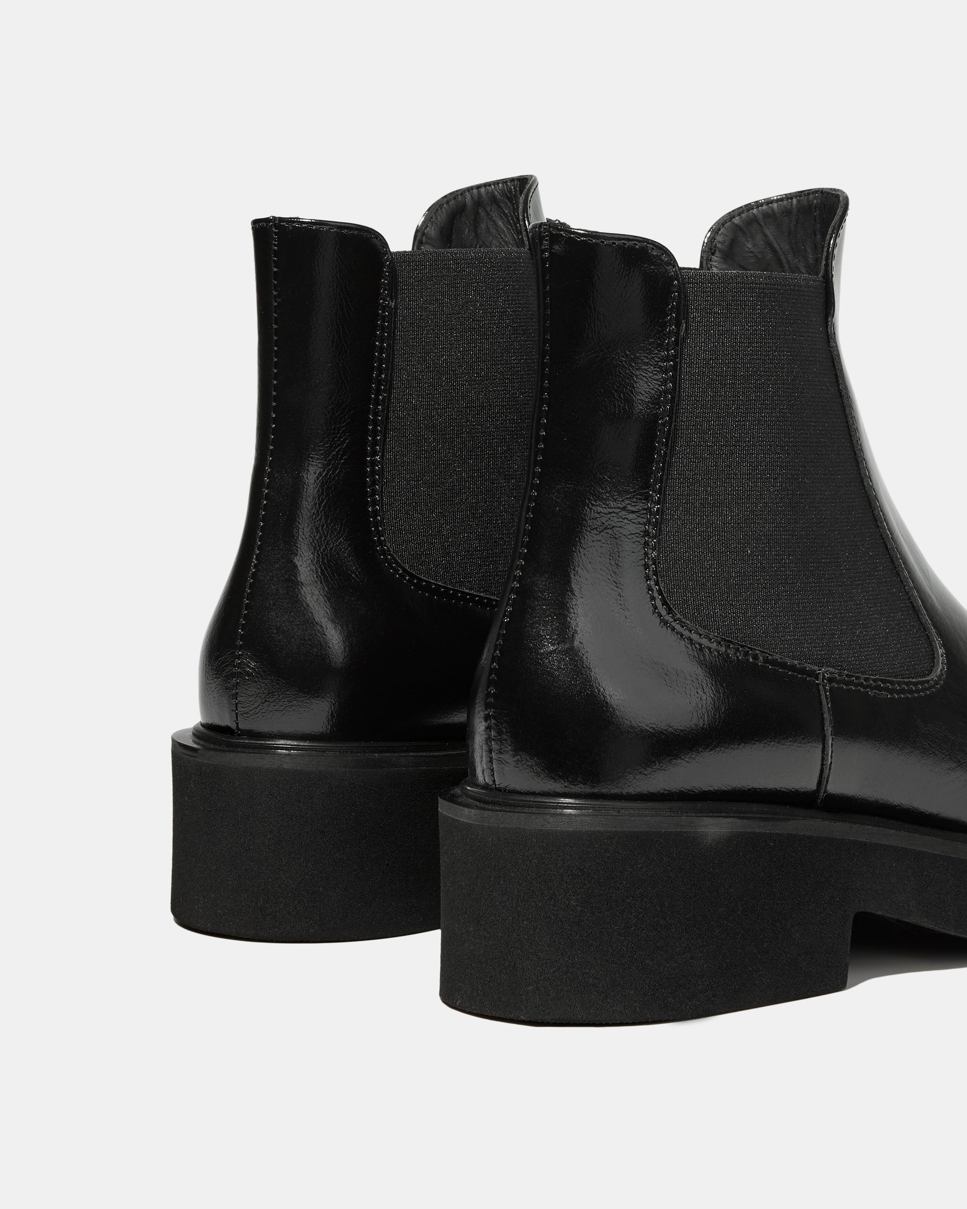 Черные кожаные ботинки челси - Image 4 of 5