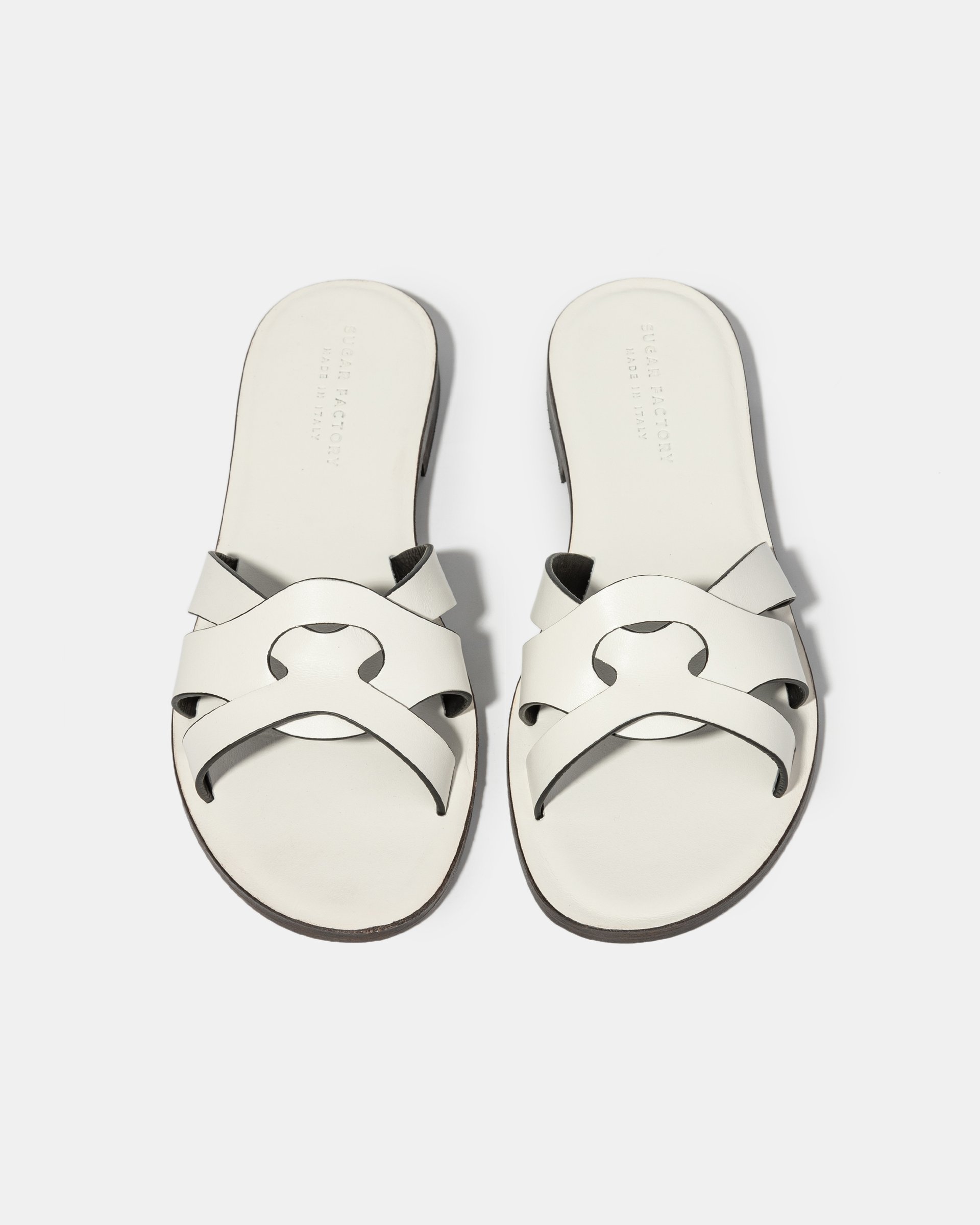 Белые пантолеты из натуральной кожи - Image 3 of 4