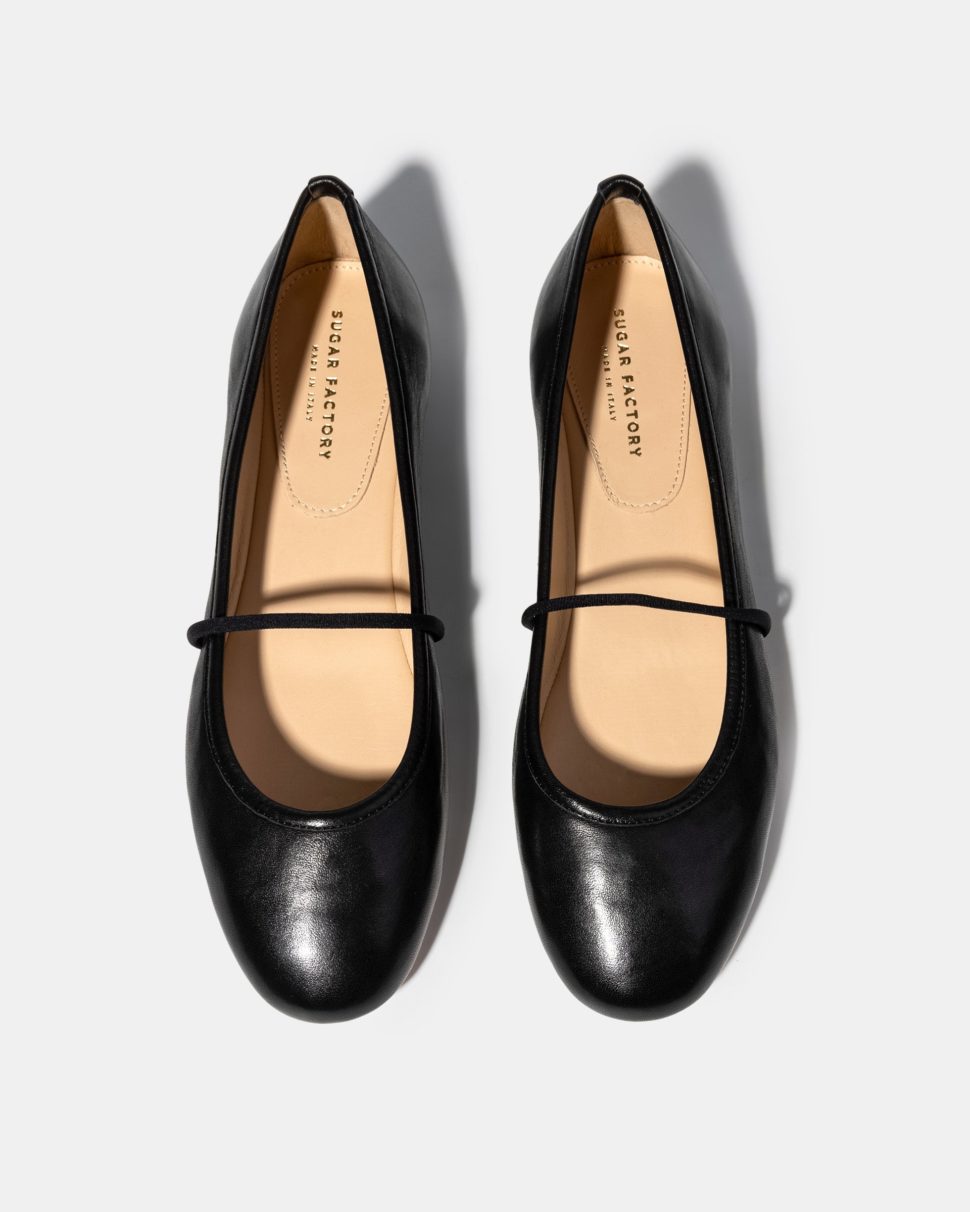 Классические черные кожаные балетки - Image 3 of 4