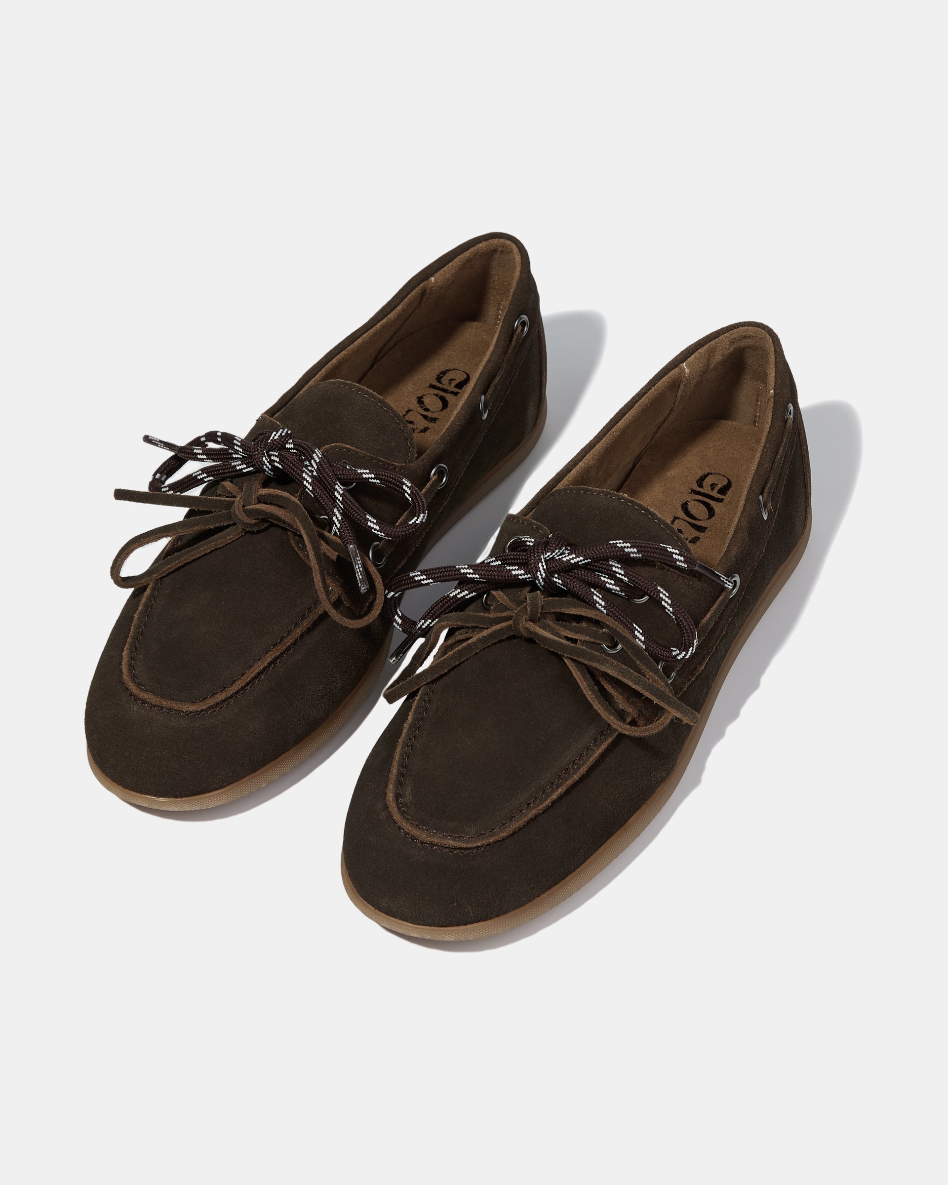 Темно-коричневые мокасины из замши - Image 2 of 5