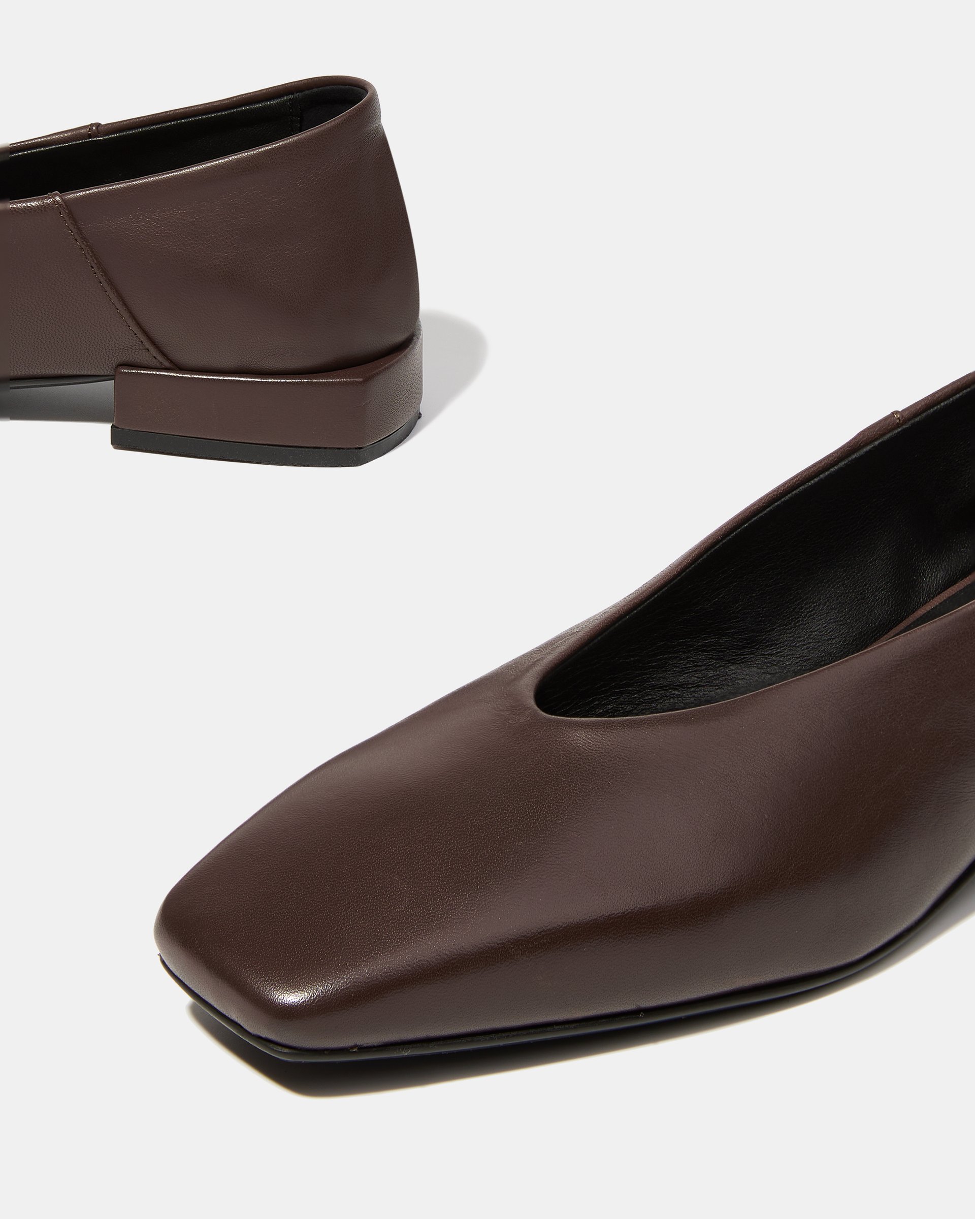 Туфли из коричневой натуральной кожи - Image 4 of 5