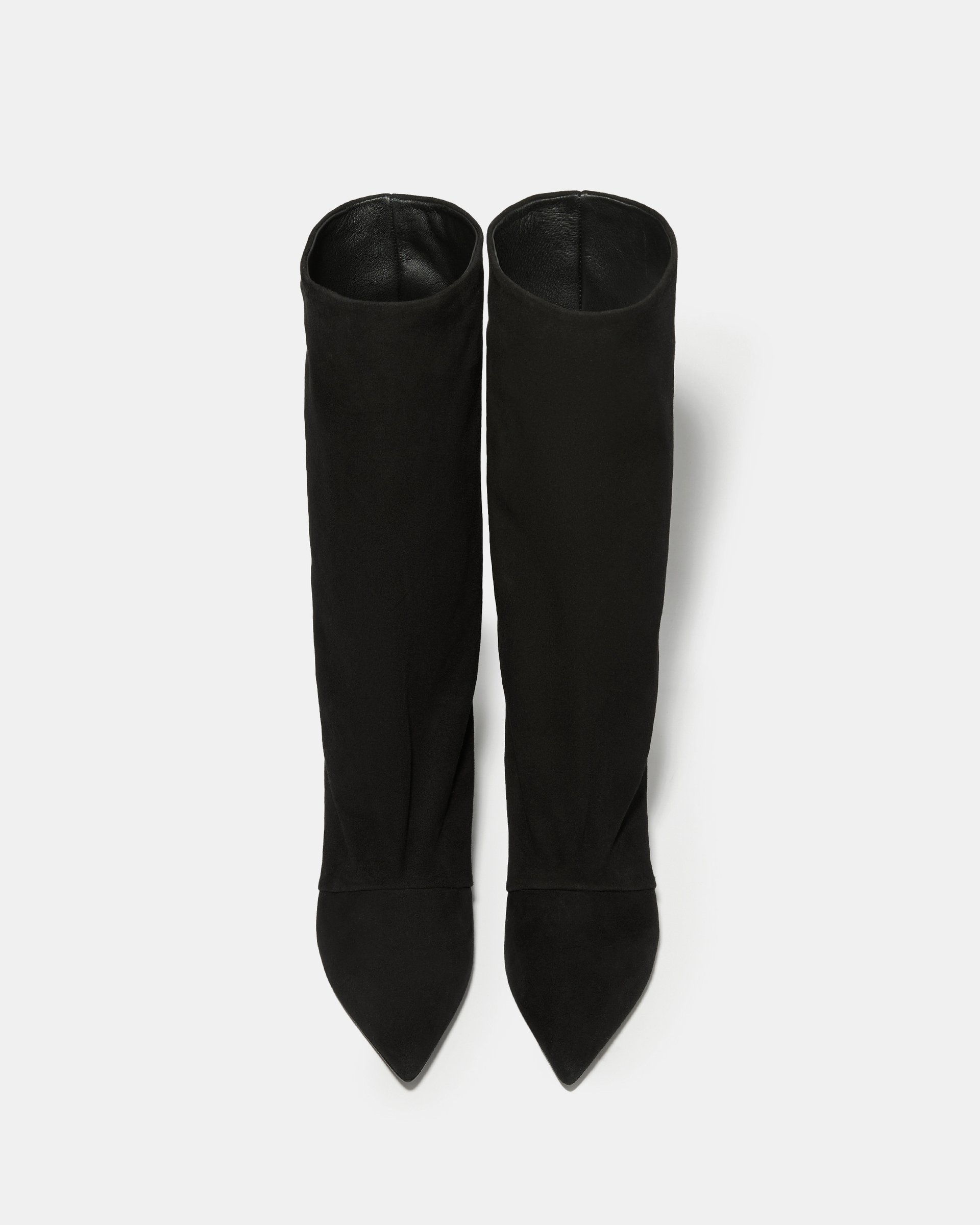 Черные замшевые сапоги - Image 3 of 6