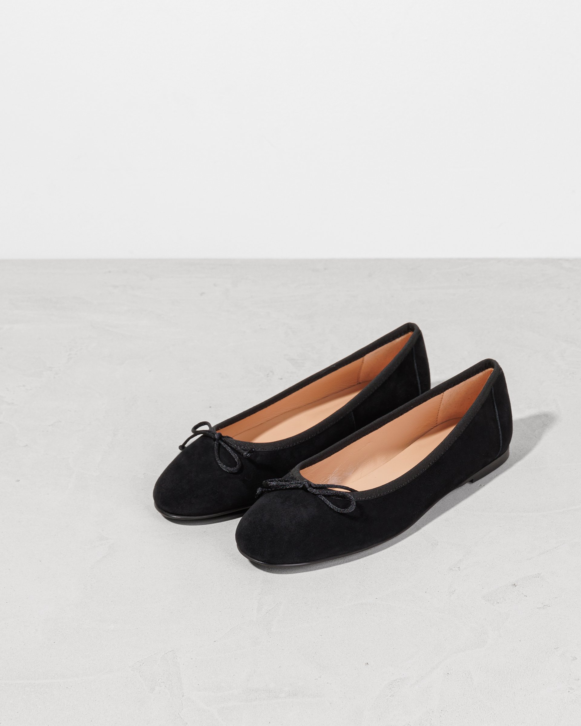 Черные замшевые балетки - Image 2 of 6