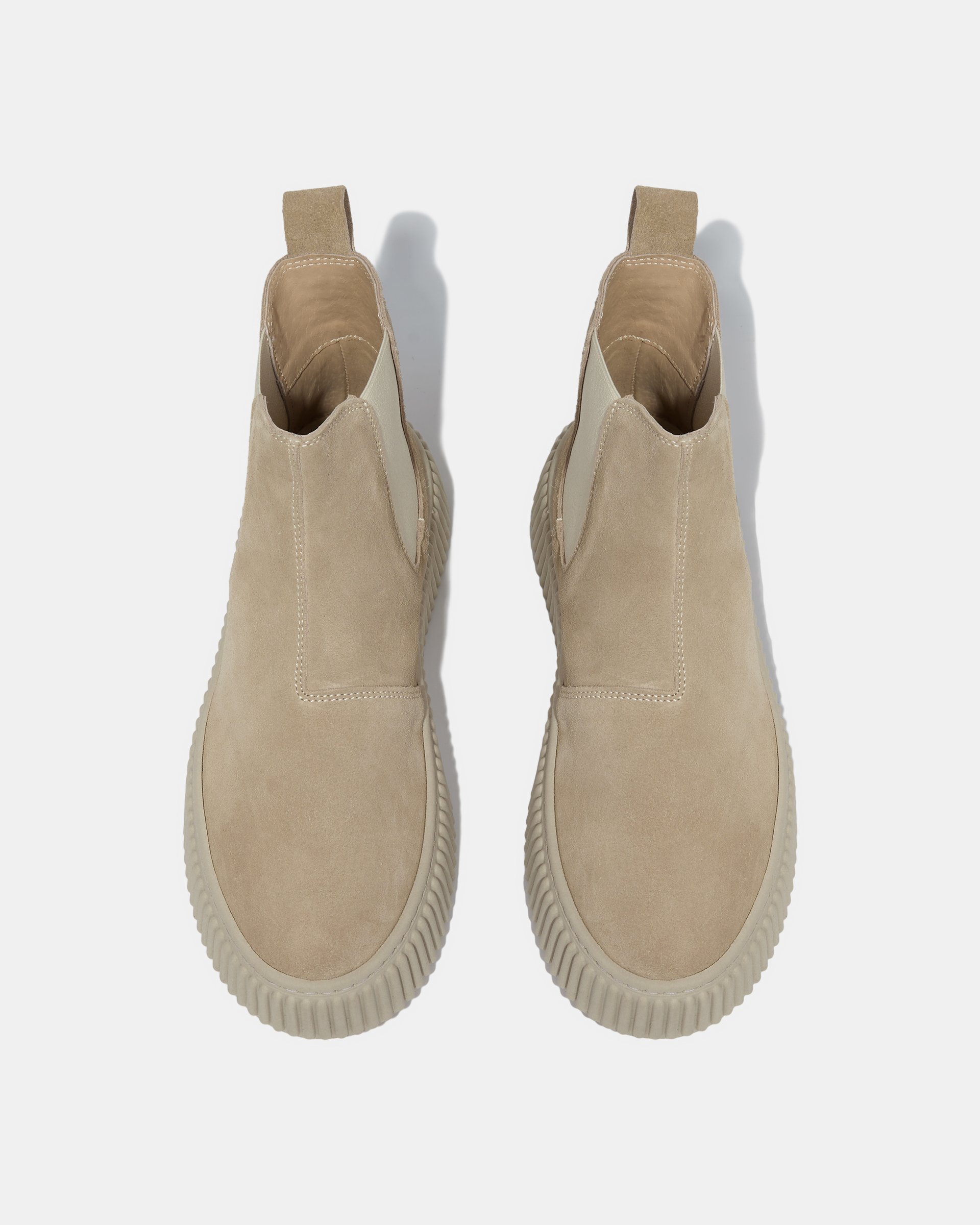Бежевые замшевые ботинки - Image 3 of 4
