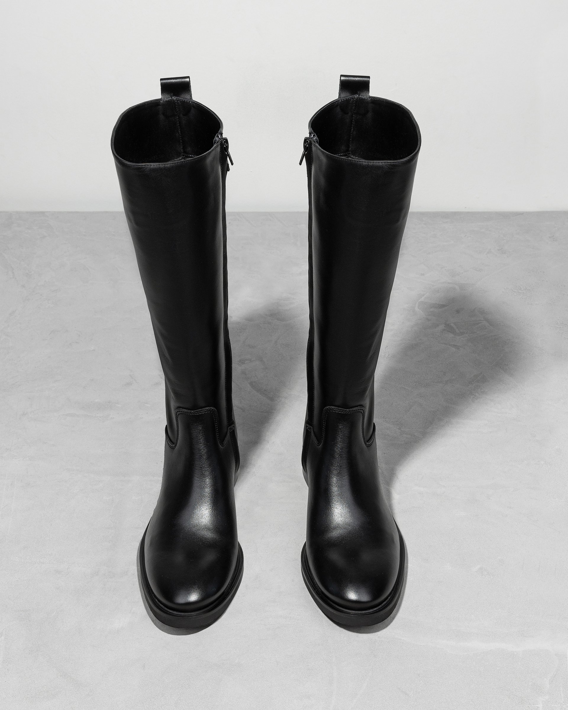 Черные кожаные классические сапоги - Image 3 of 6