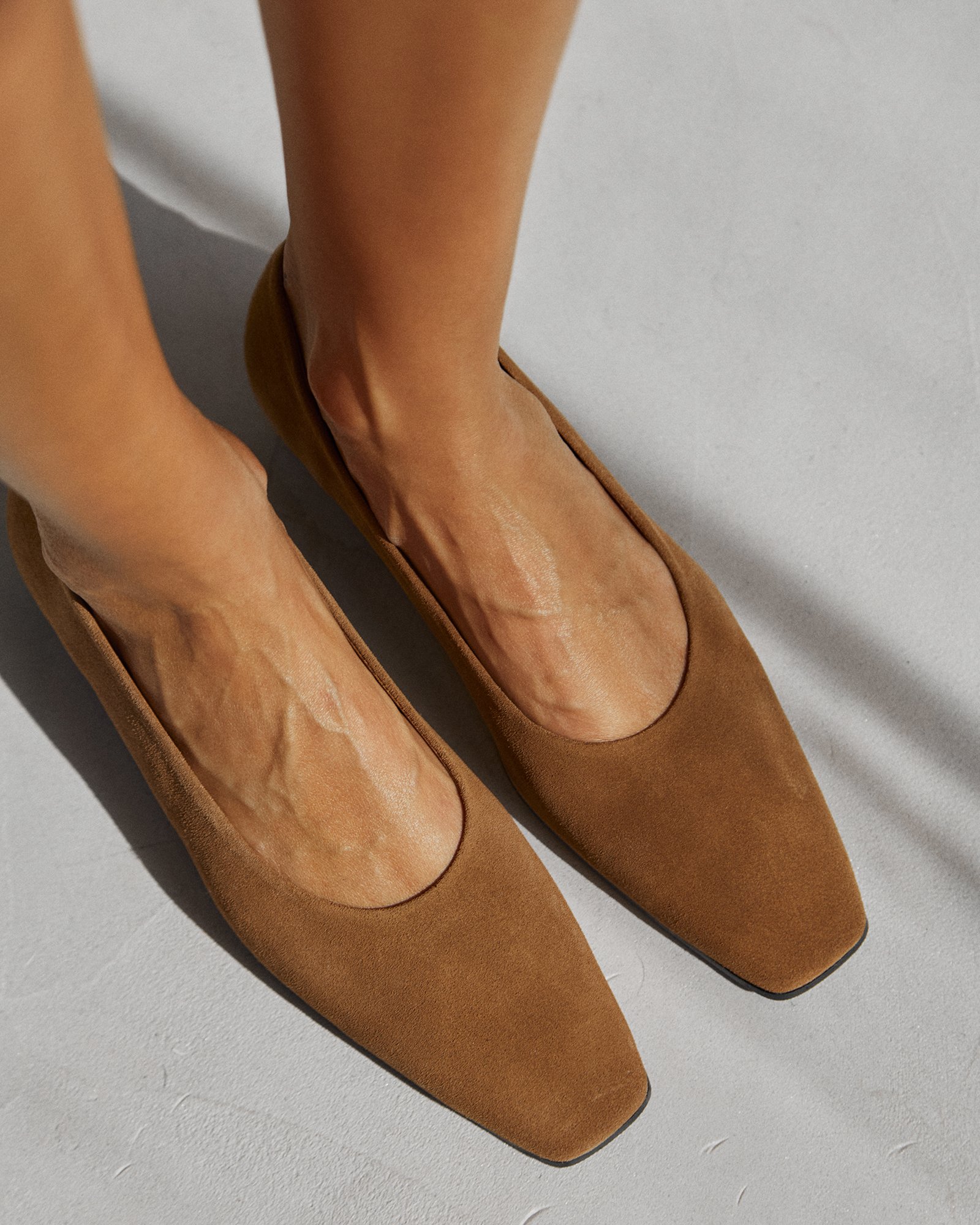 Светло-коричневые замшевые туфли - Image 5 of 6