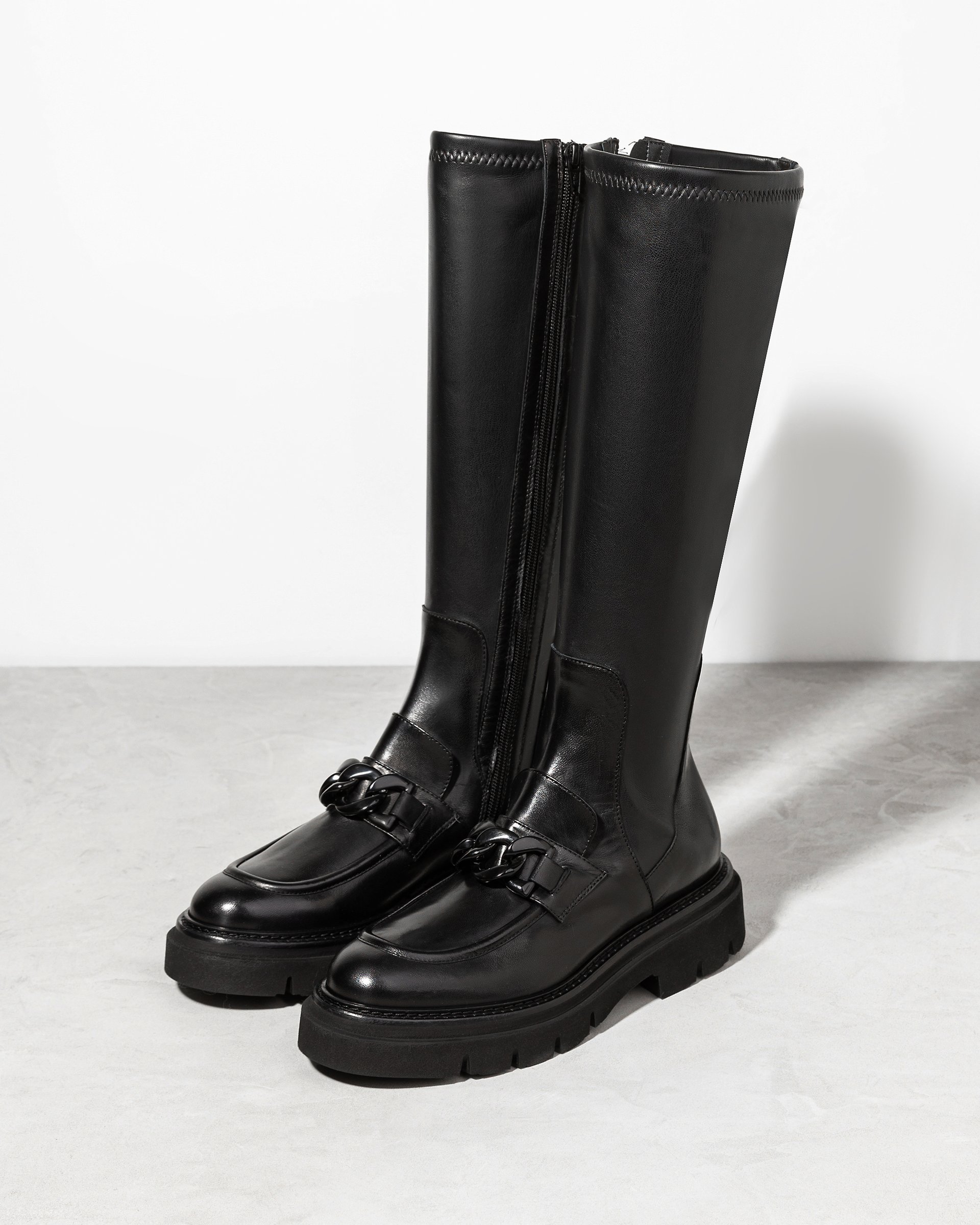 Черные высокие сапоги - Image 2 of 4