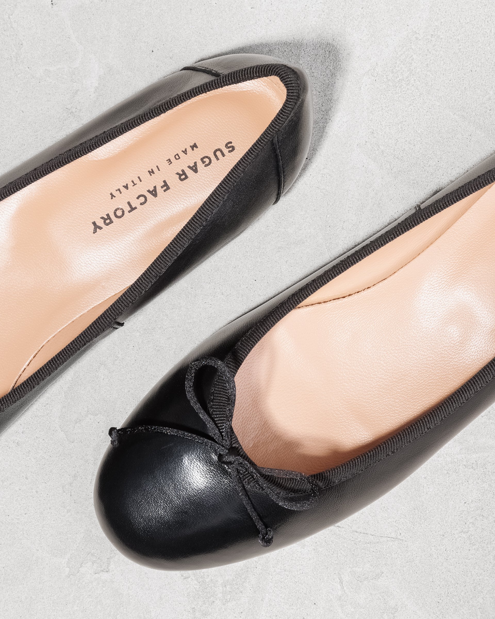 Черные кожаные балетки - Image 4 of 7