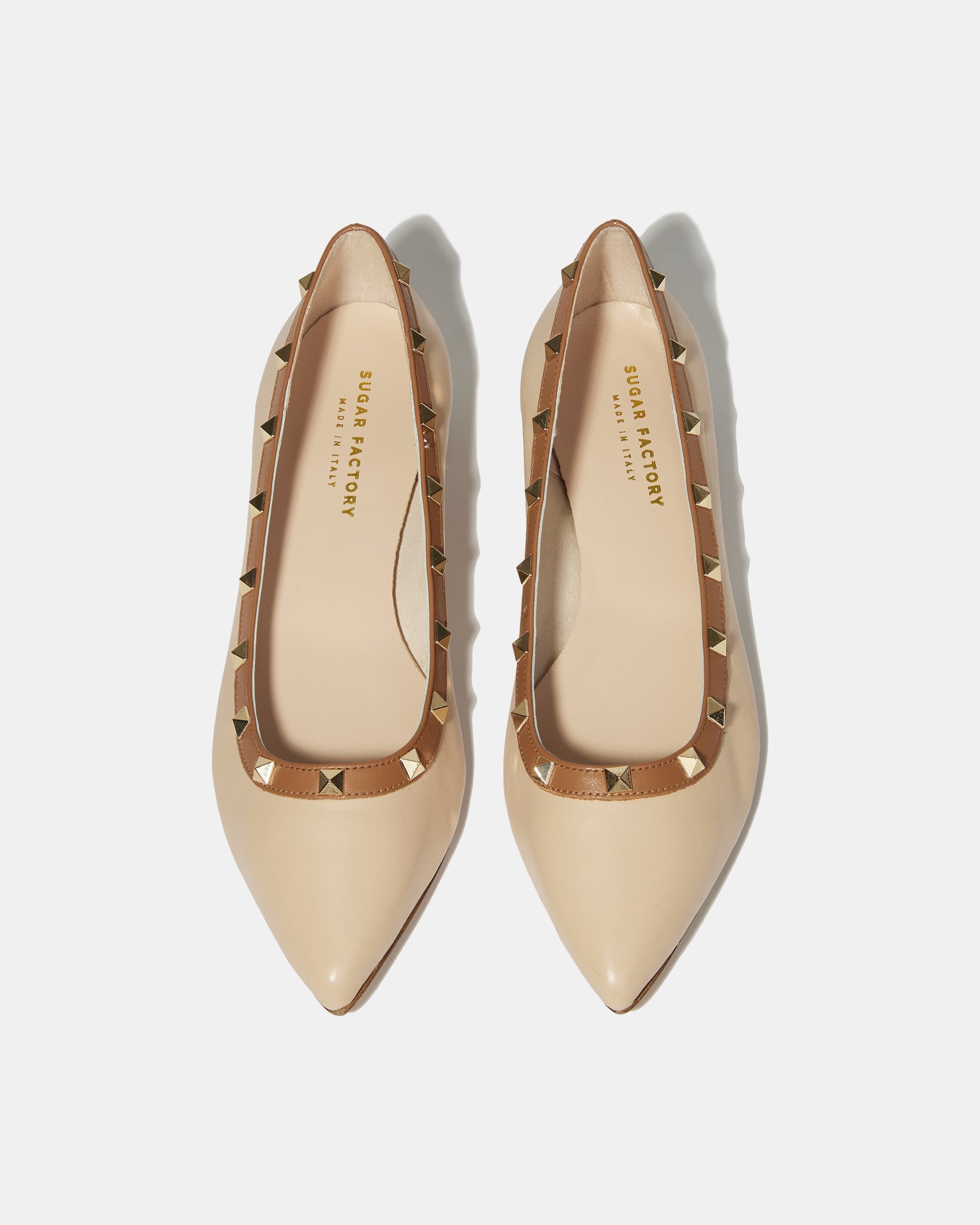 Бежевые балетки из натуральной кожи  - Image 4 of 5