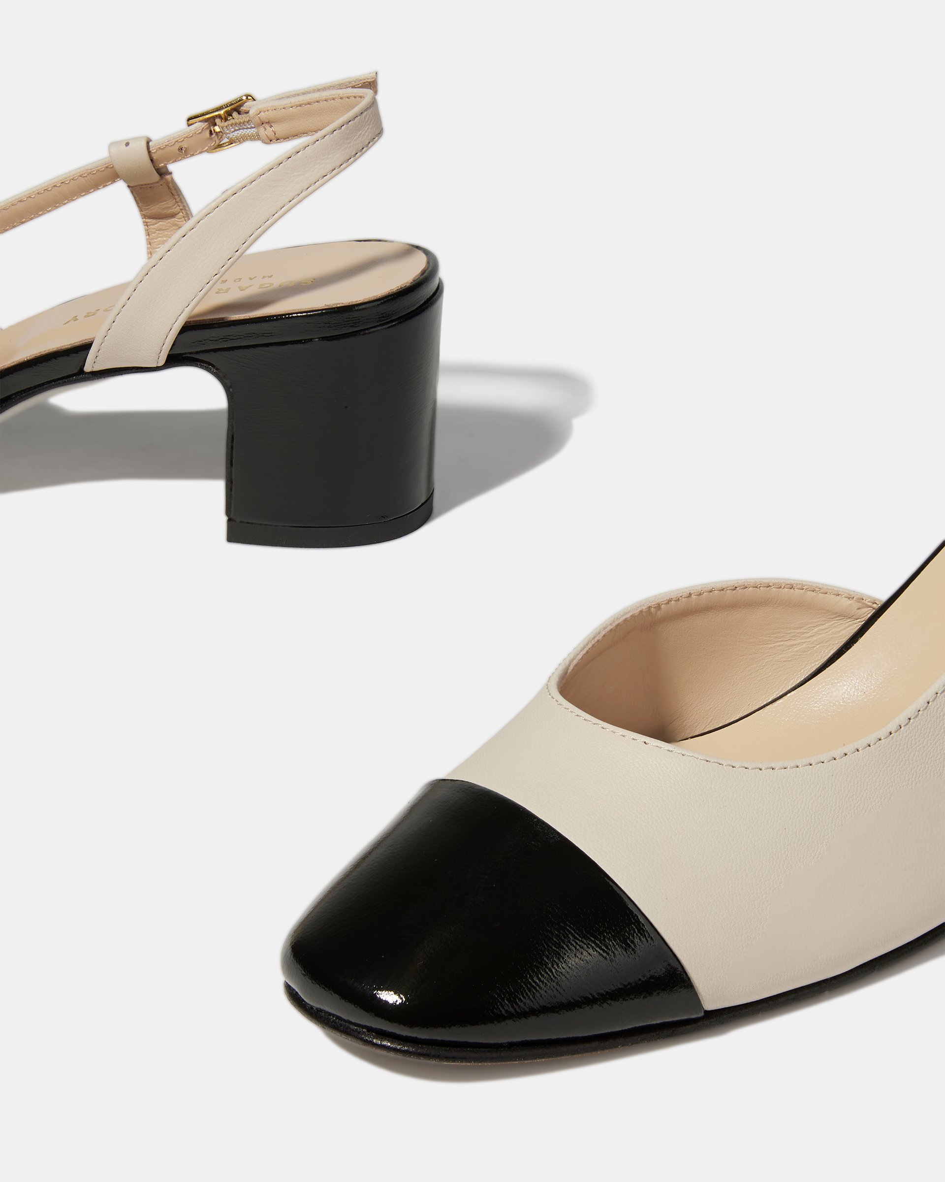 Двухцветные туфли из натуральной кожи - Image 5 of 5