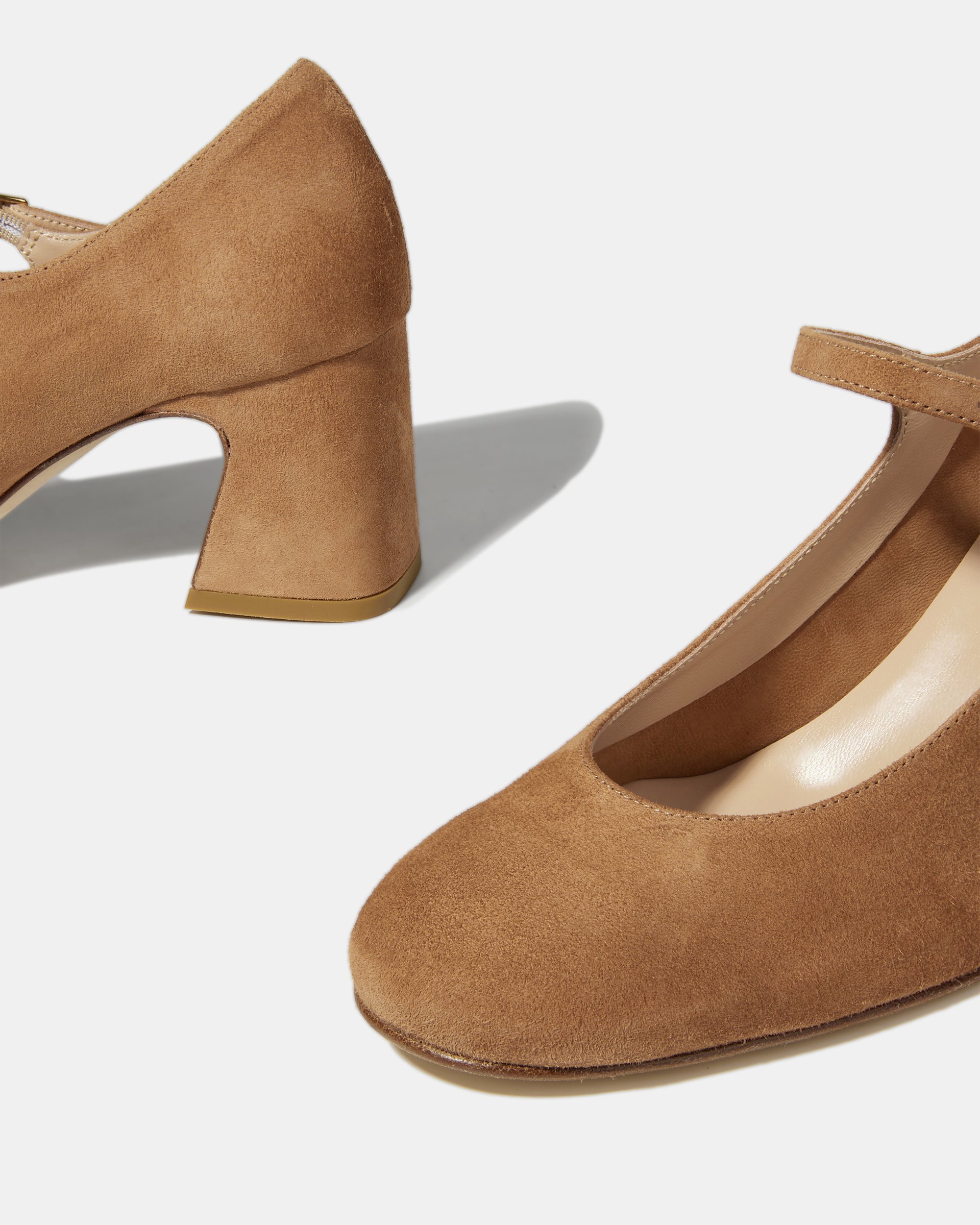 Коричневые замшевые туфли-мери джейн  - Image 5 of 5