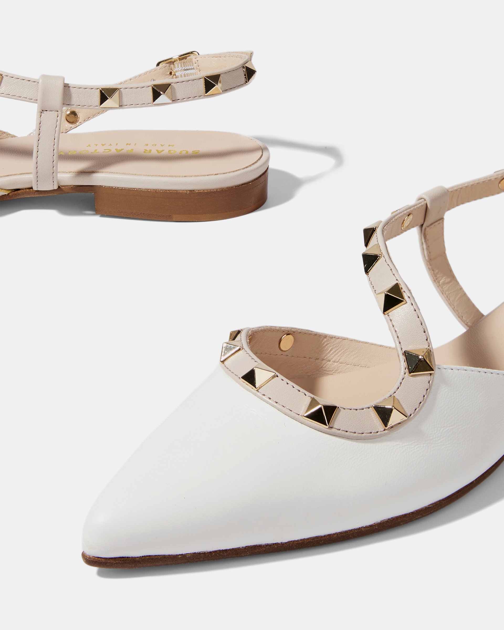 Белые кожаные туфли - Image 5 of 5