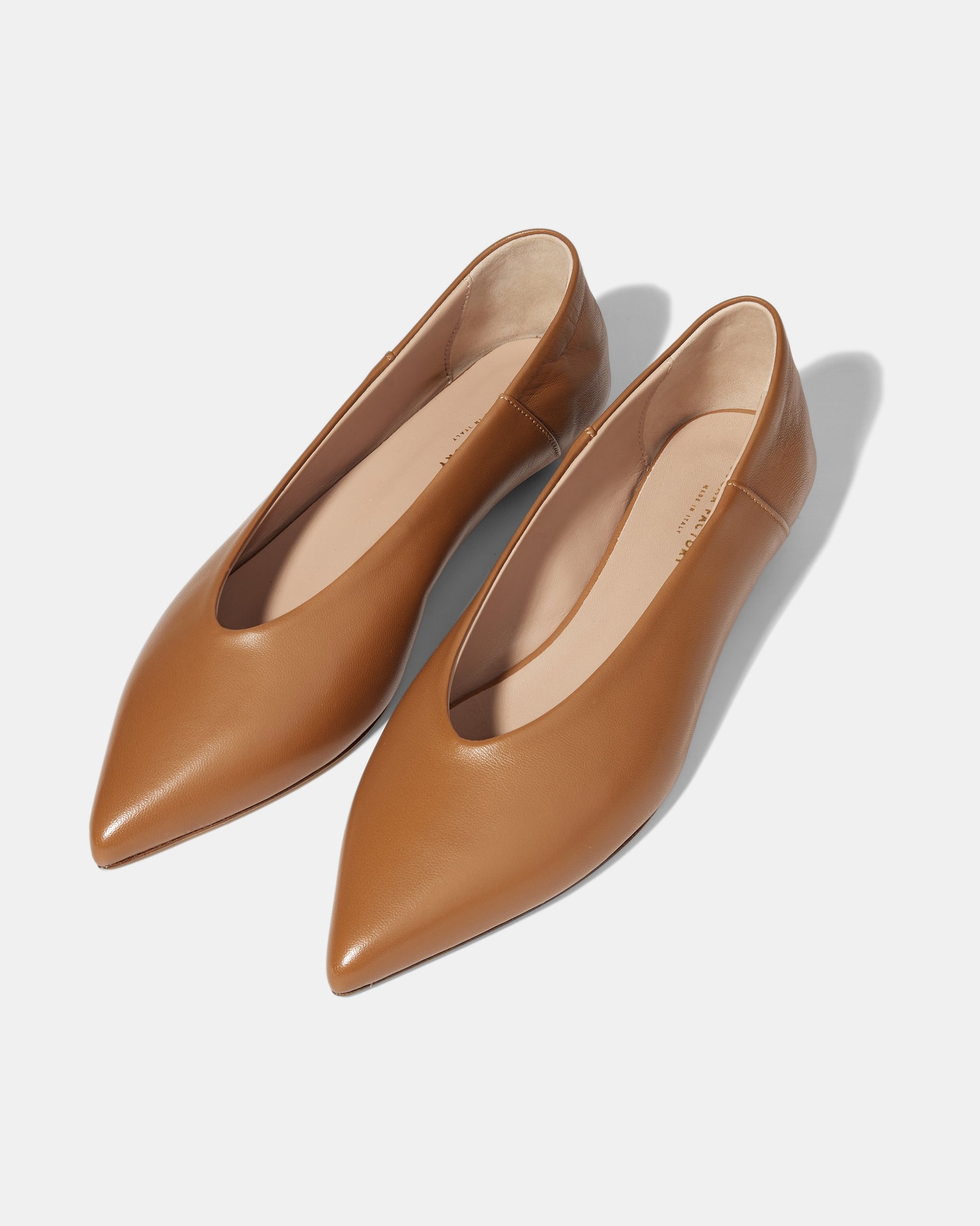 Коричневые туфли из натуральной кожи  - Image 3 of 5