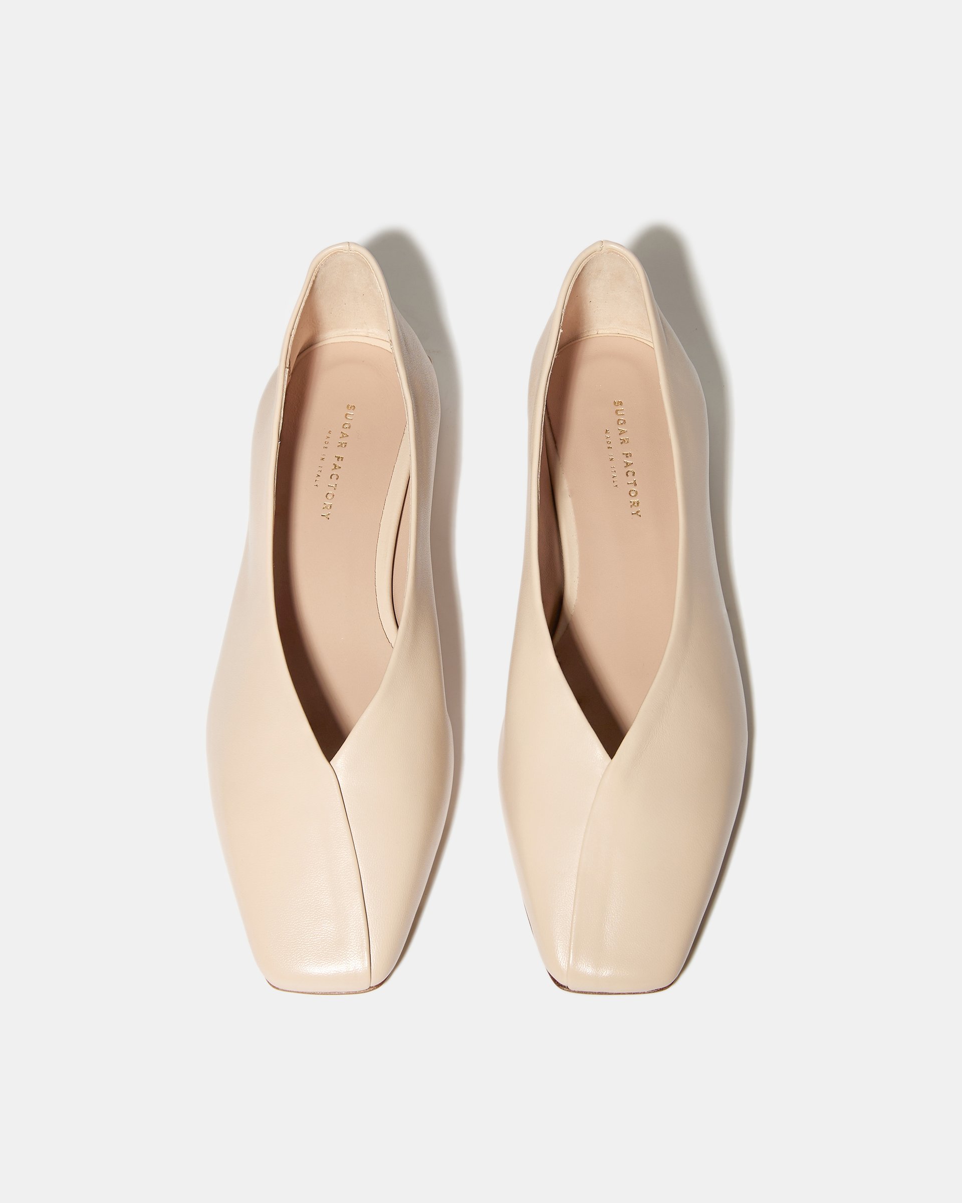 Бежевые туфли из натуральной кожи - Image 4 of 5