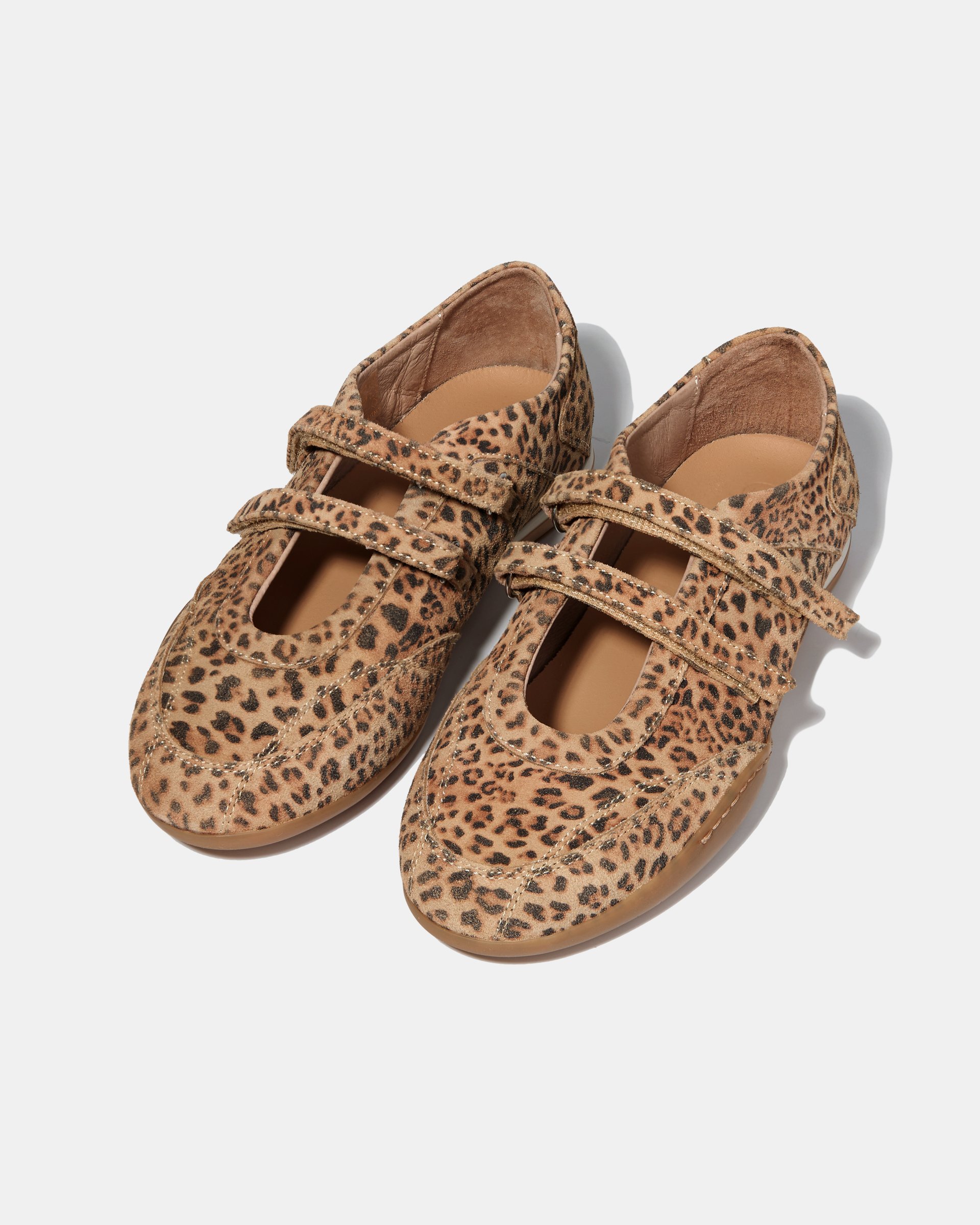 Кеды из замши с леопардовым принтом - Image 3 of 5
