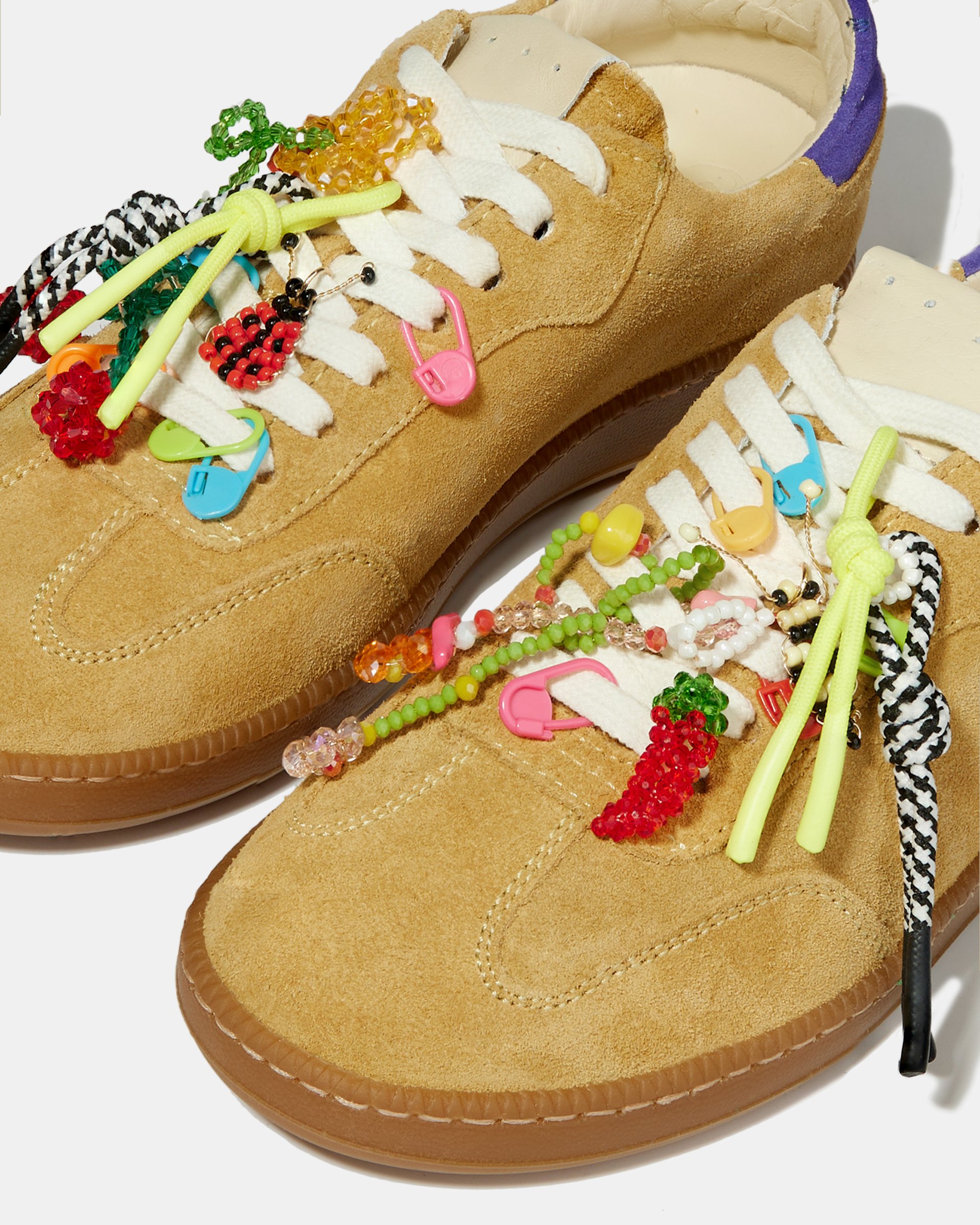 Желтые замшевые кеды  - Image 5 of 5