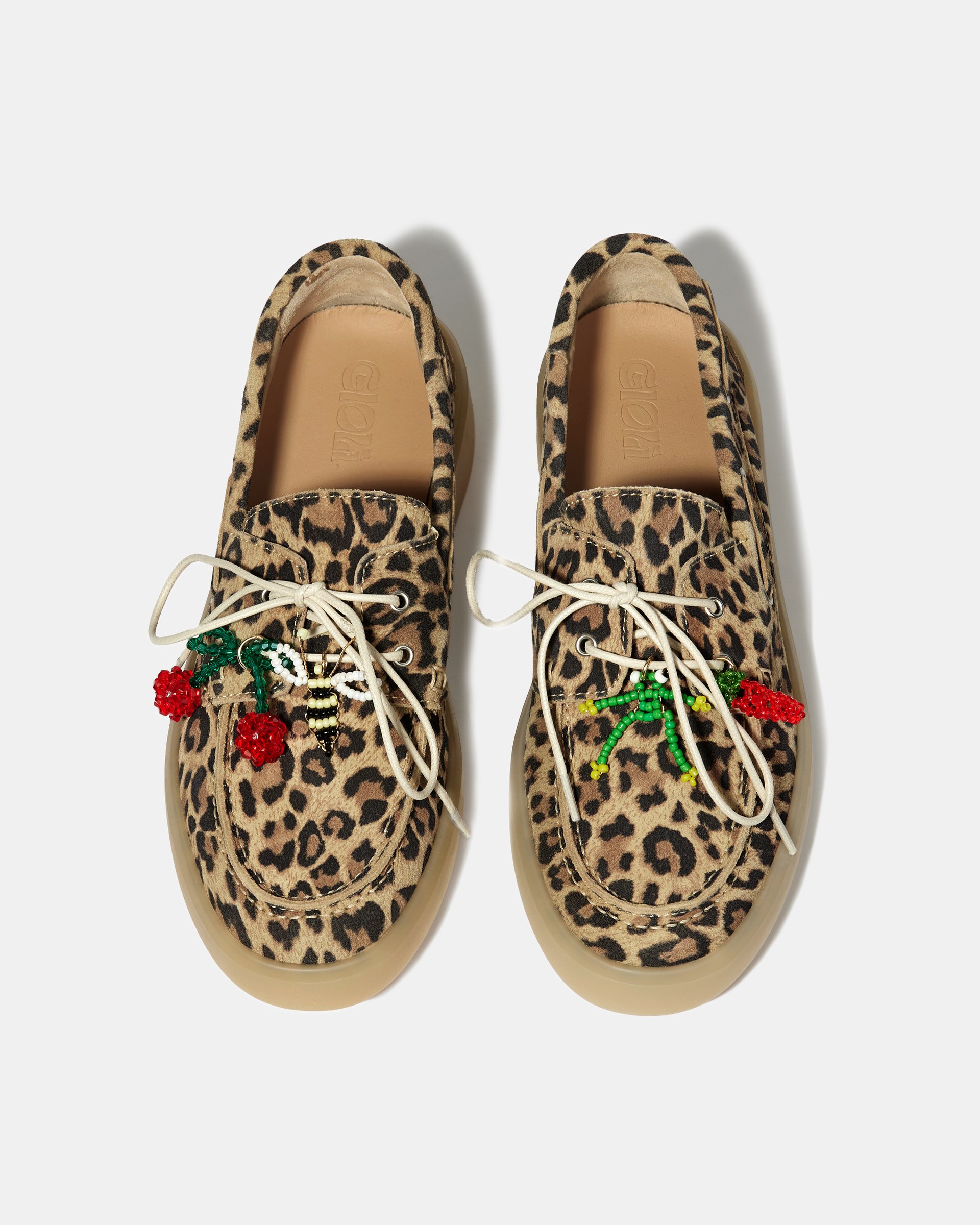 Замшевые мокасины в леопардовом принте - Image 4 of 5
