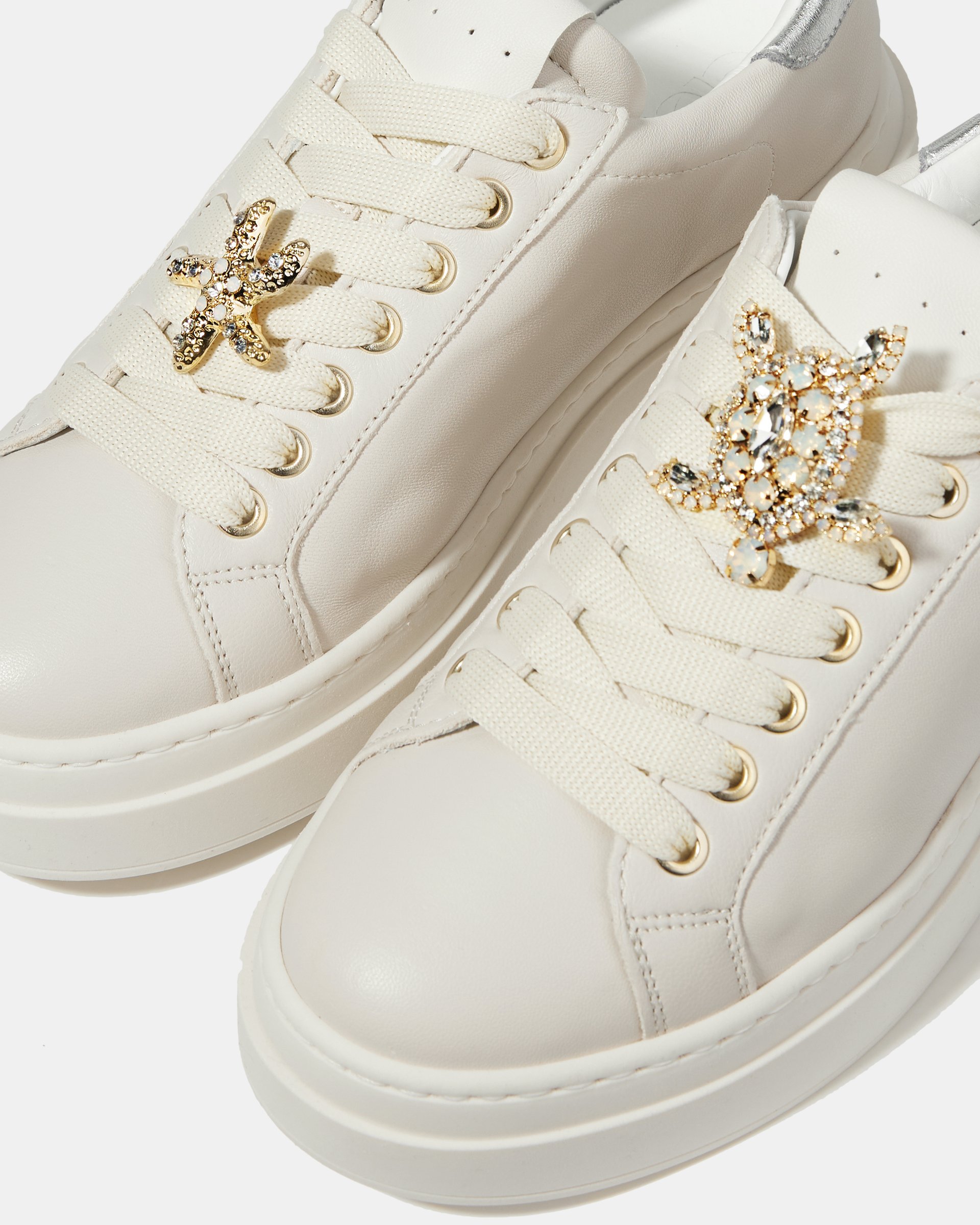 Белые кожаные кеды  - Image 4 of 4