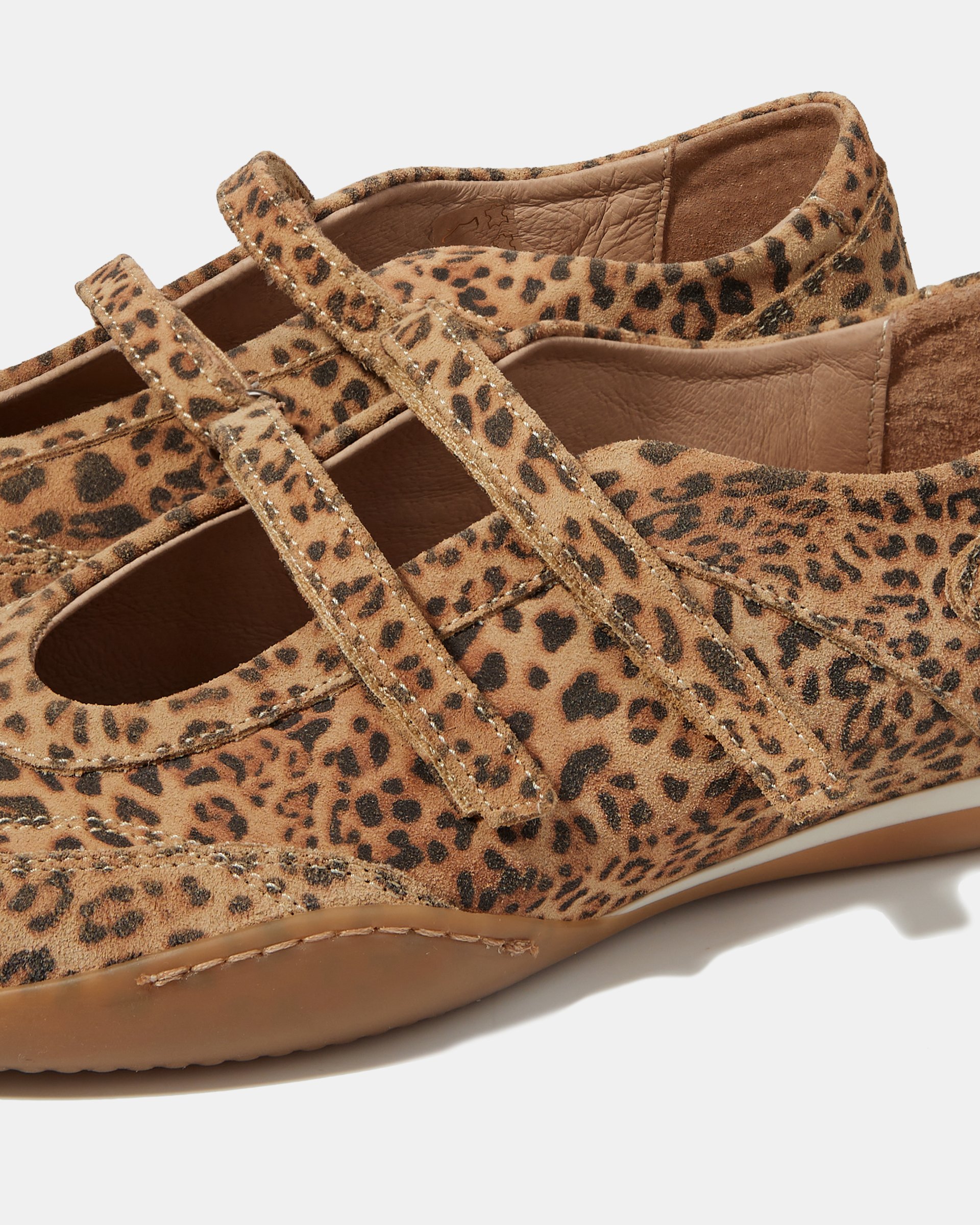 Кеды из замши с леопардовым принтом - Image 5 of 5