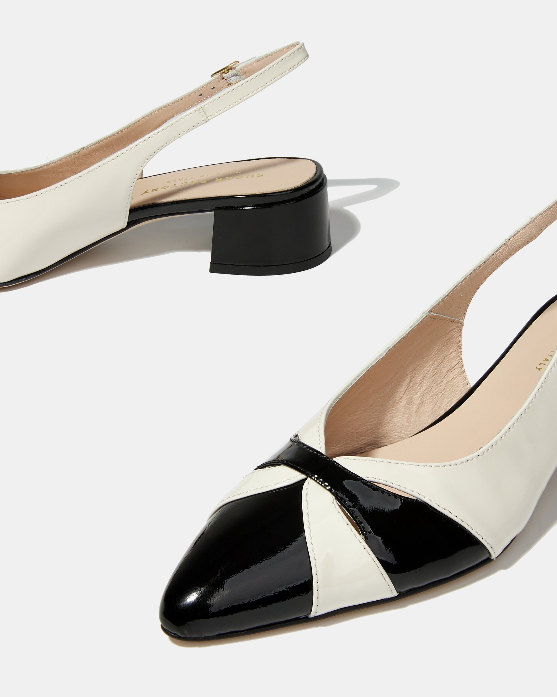 Двухцветные лаковые туфли - Image 5 of 5