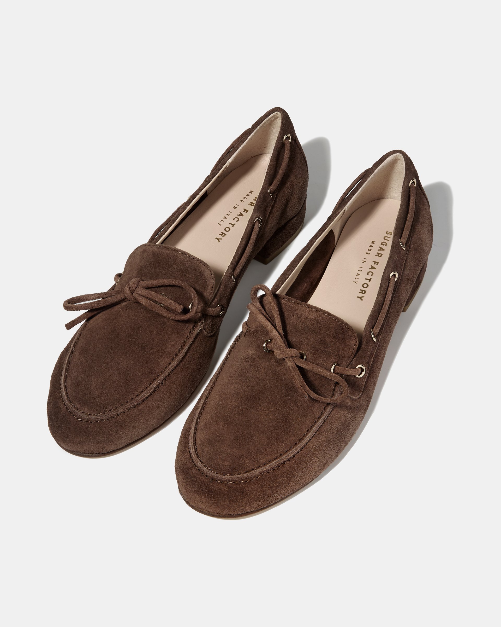 Коричневые замшевые лоферы - Image 3 of 5