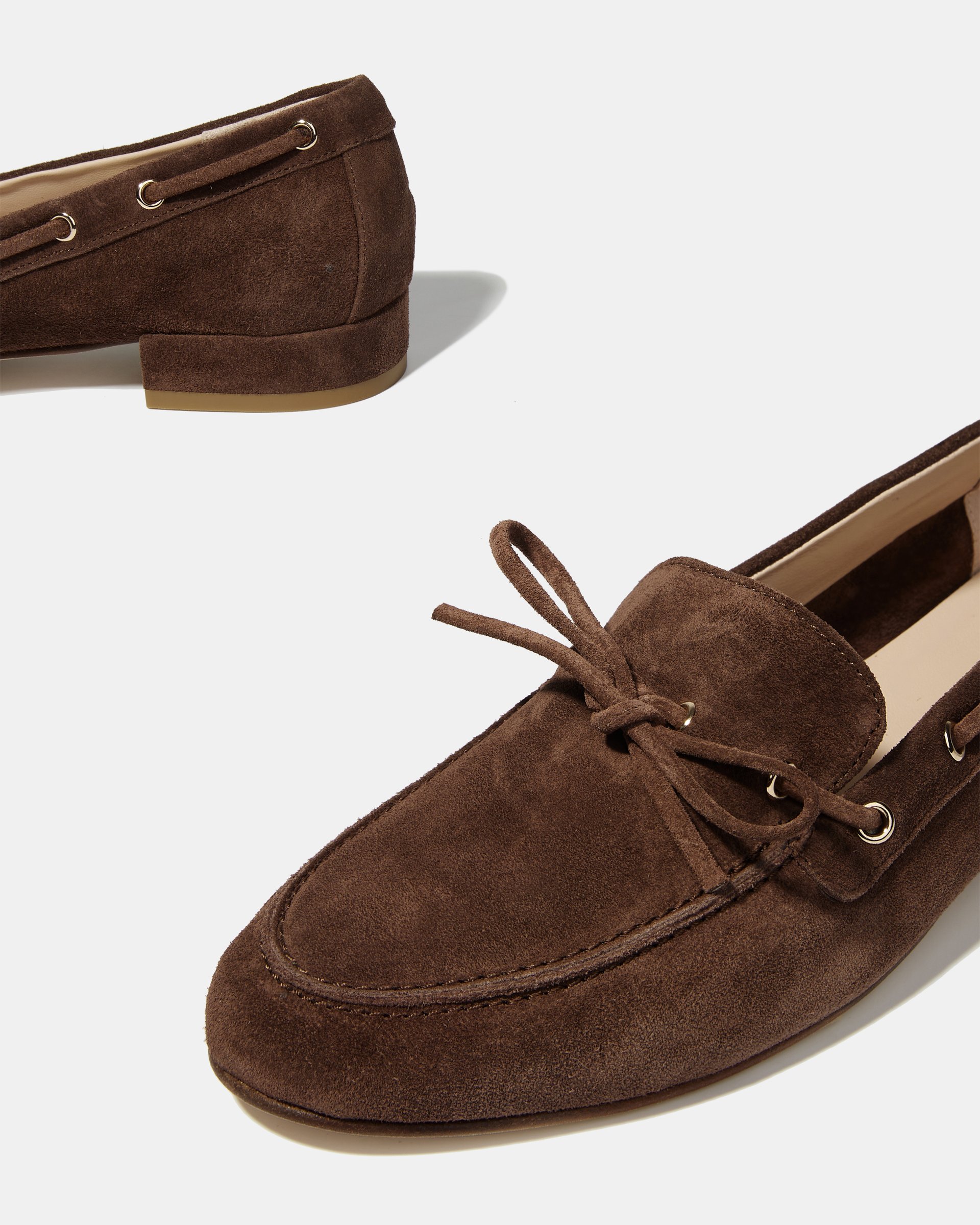 Коричневые замшевые лоферы - Image 5 of 5