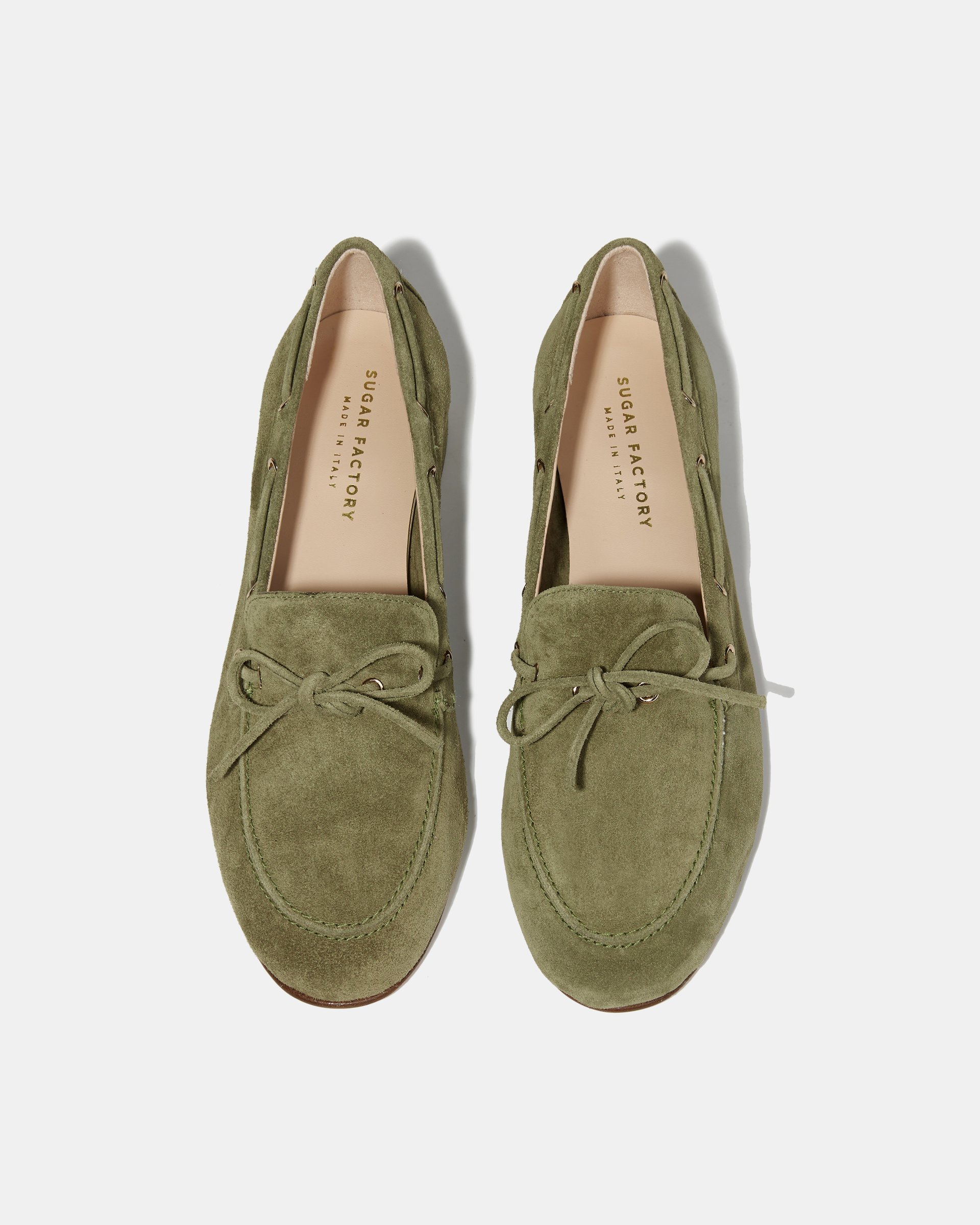 Зеленые замшевые лоферы - Image 4 of 5
