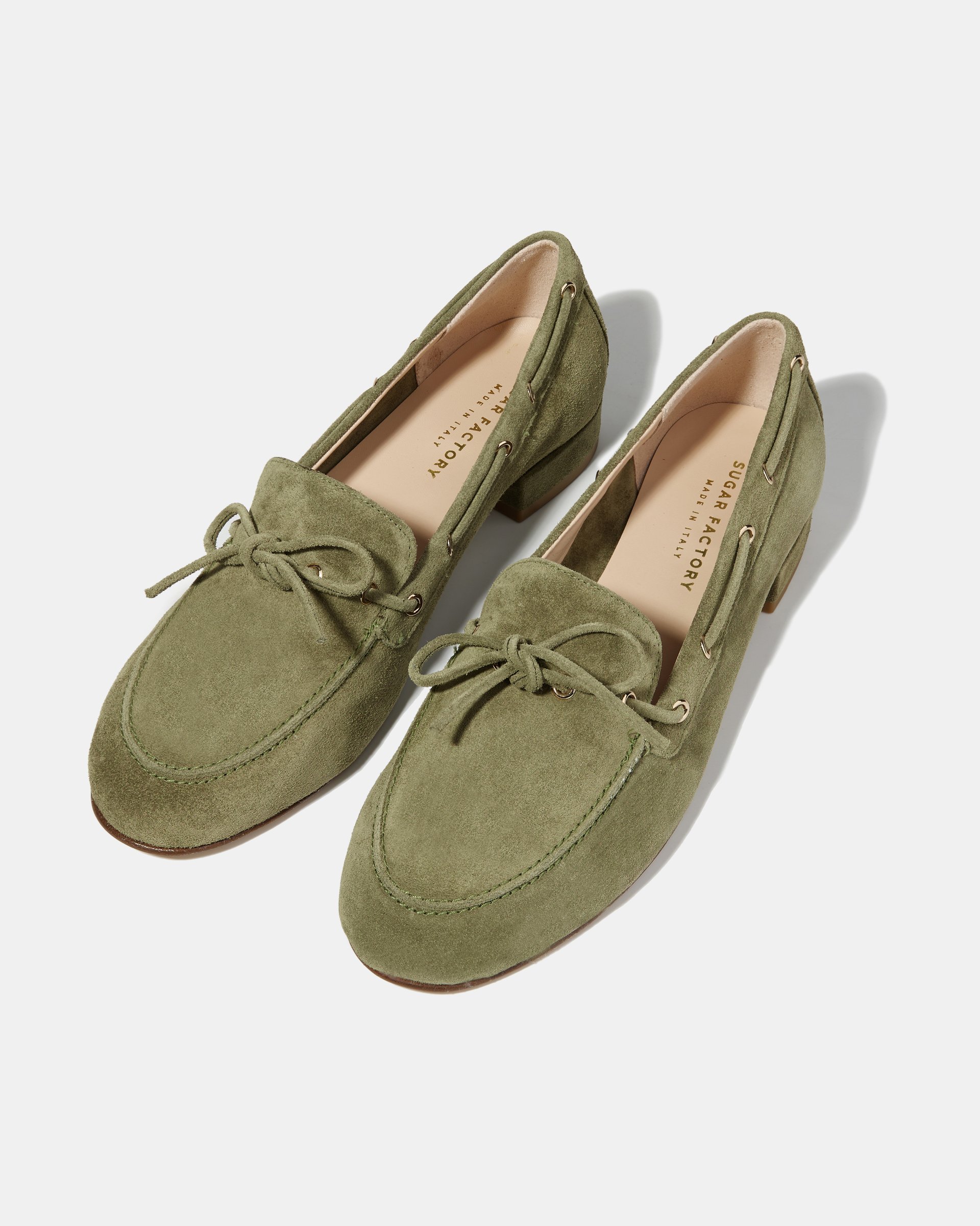 Зеленые замшевые лоферы - Image 3 of 5