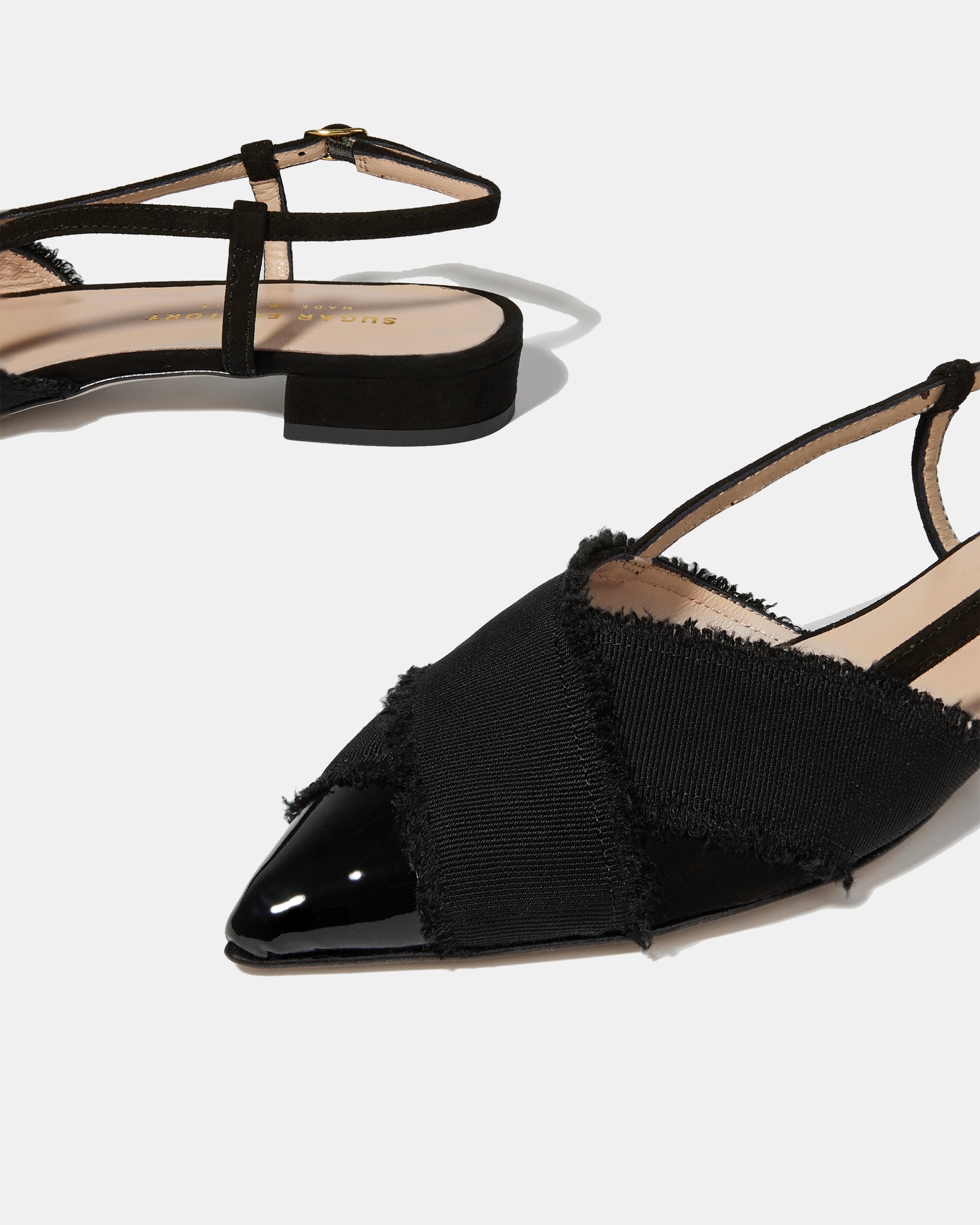 Черные туфли-слинбэк с острым носом - Image 5 of 5