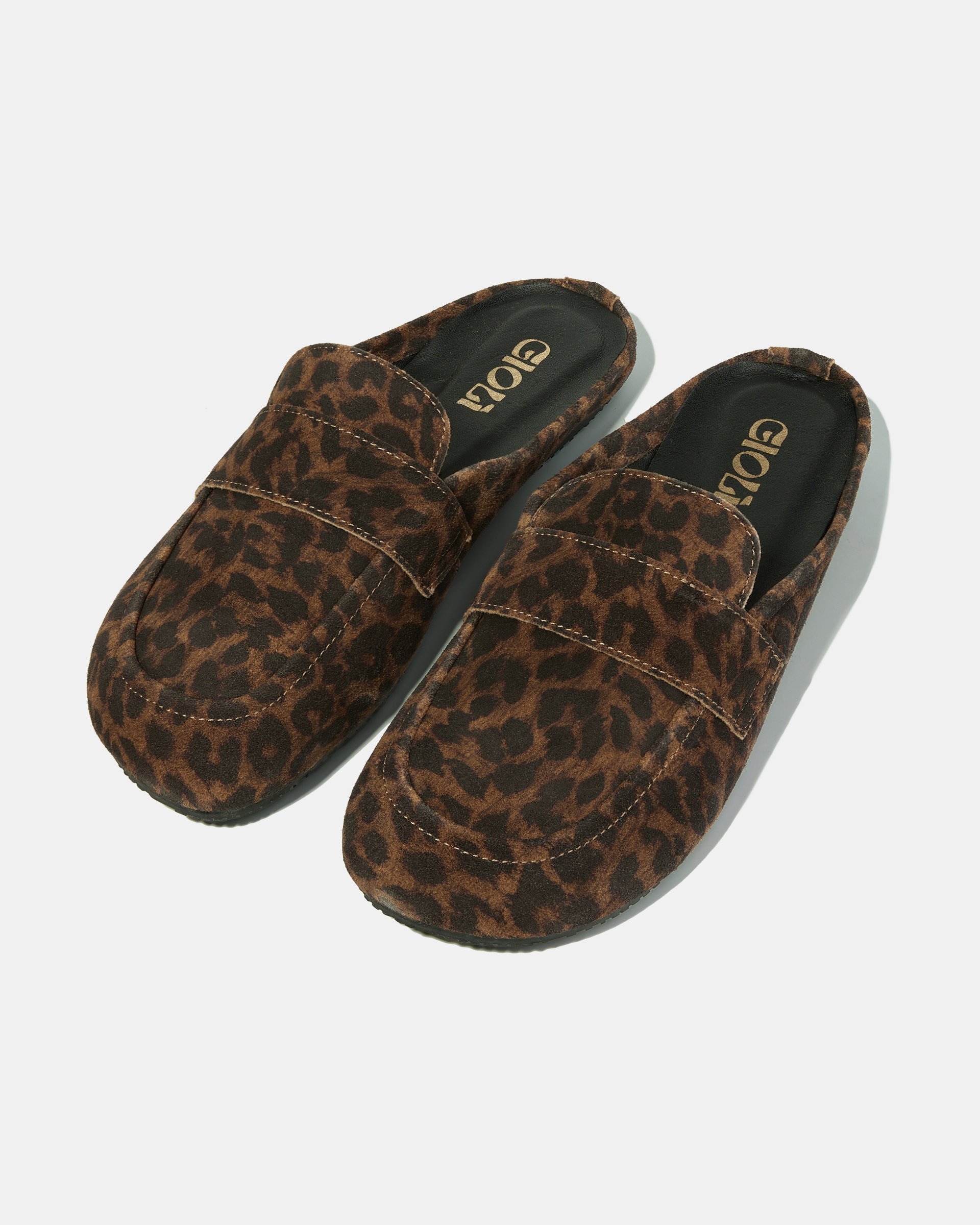Замшевые слиперы в анималистичном принте - Image 2 of 4