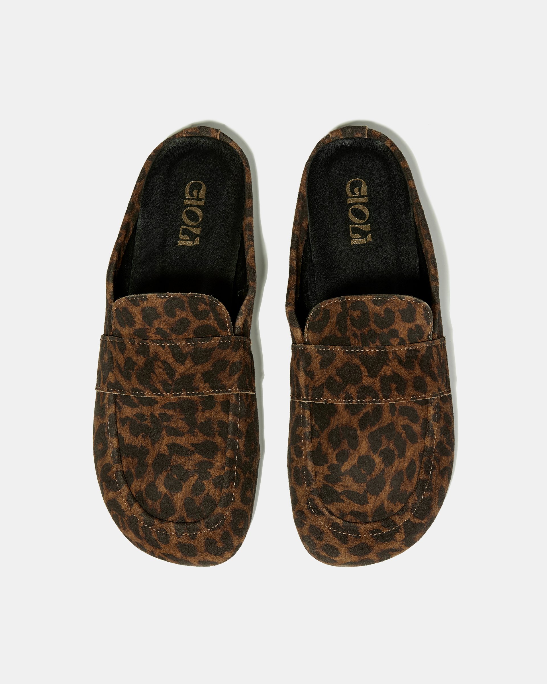 Замшевые слиперы в анималистичном принте - Image 3 of 4