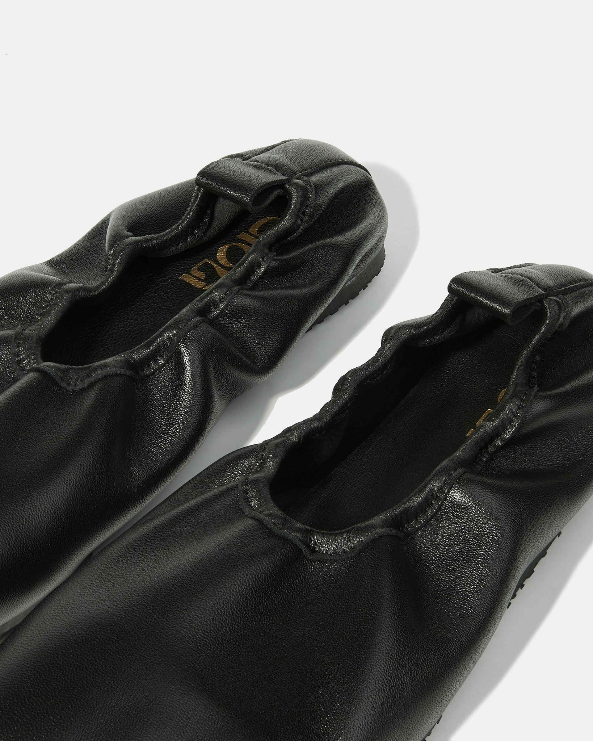 Черные балетки из натуральной кожи - Image 4 of 4