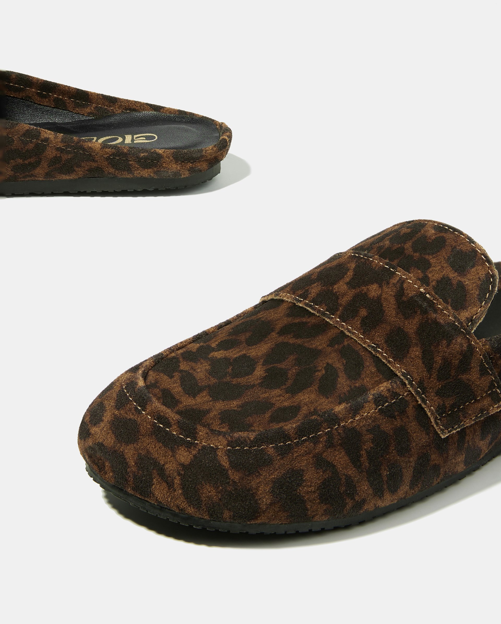 Замшевые слиперы в анималистичном принте - Image 4 of 4