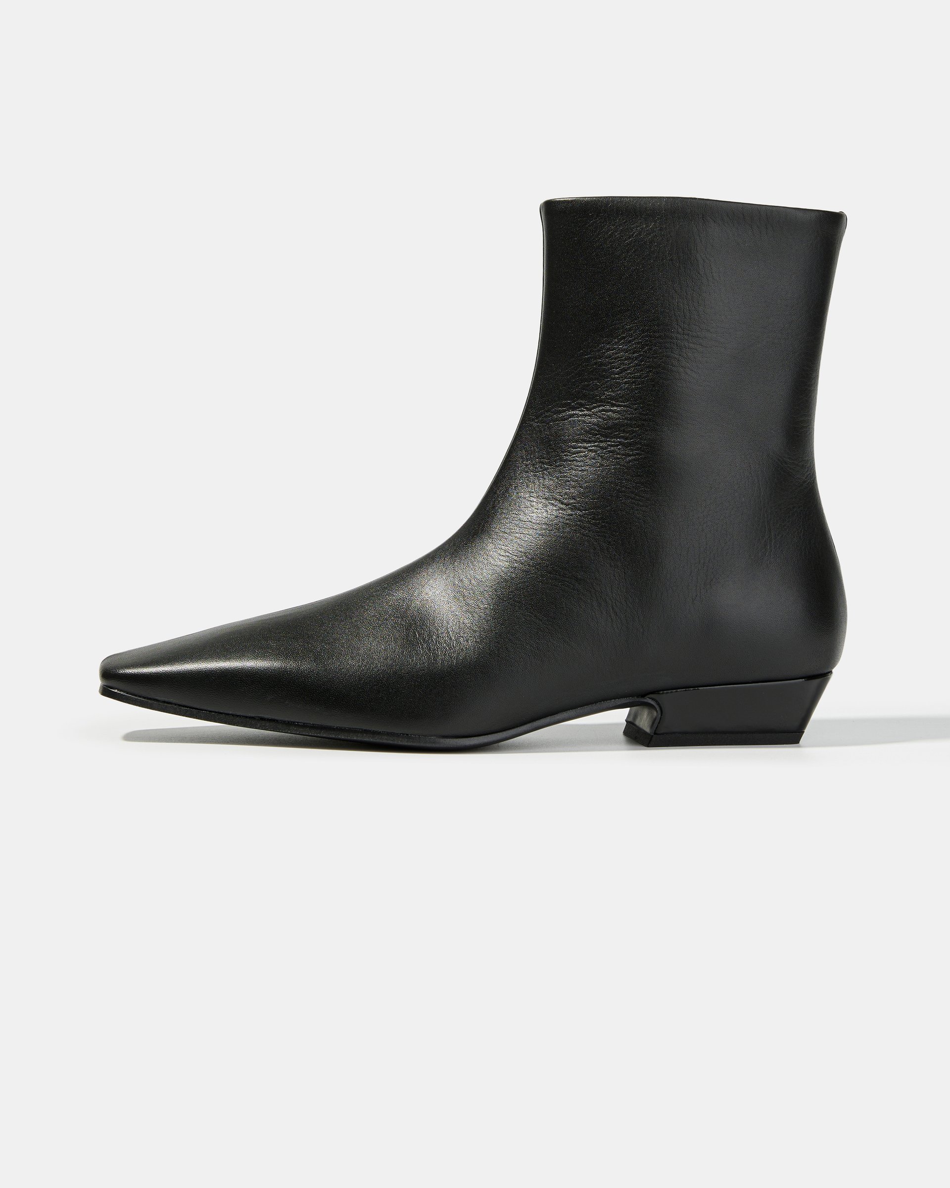 Черные ботинки из натуральной кожи - Main image