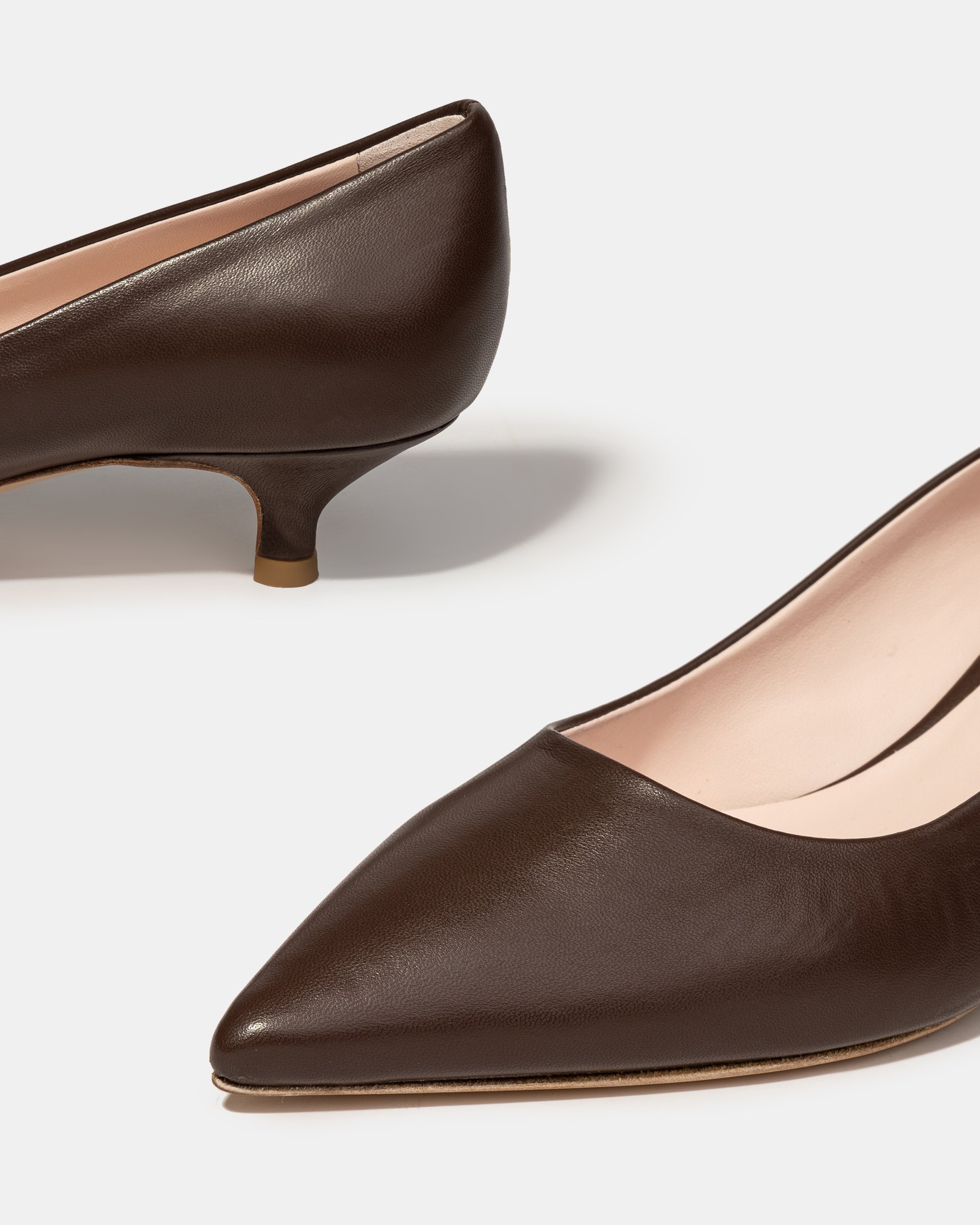 Коричневые кожаные классические туфли - Image 4 of 4