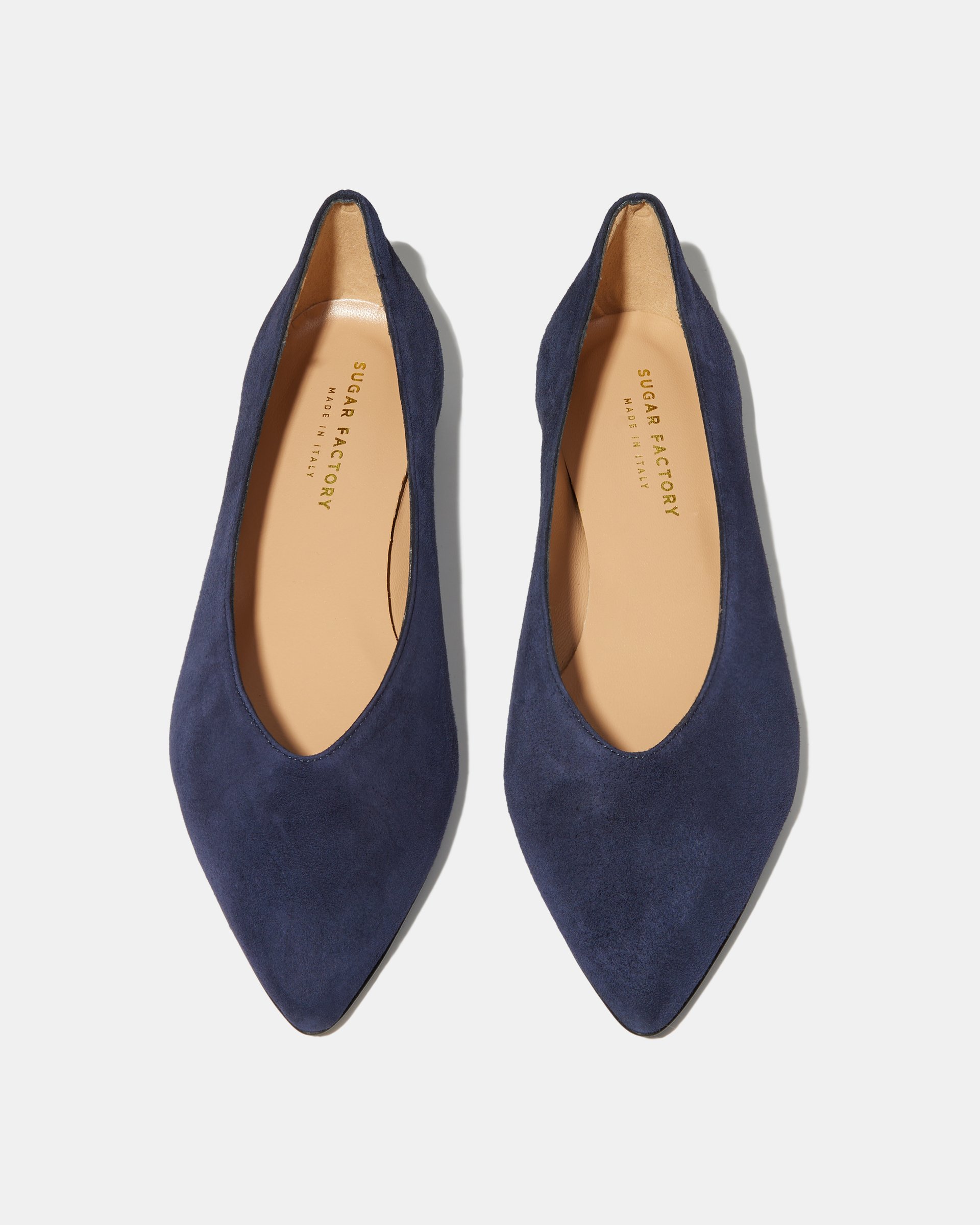 Темно-синие замшевые туфли - Image 3 of 5