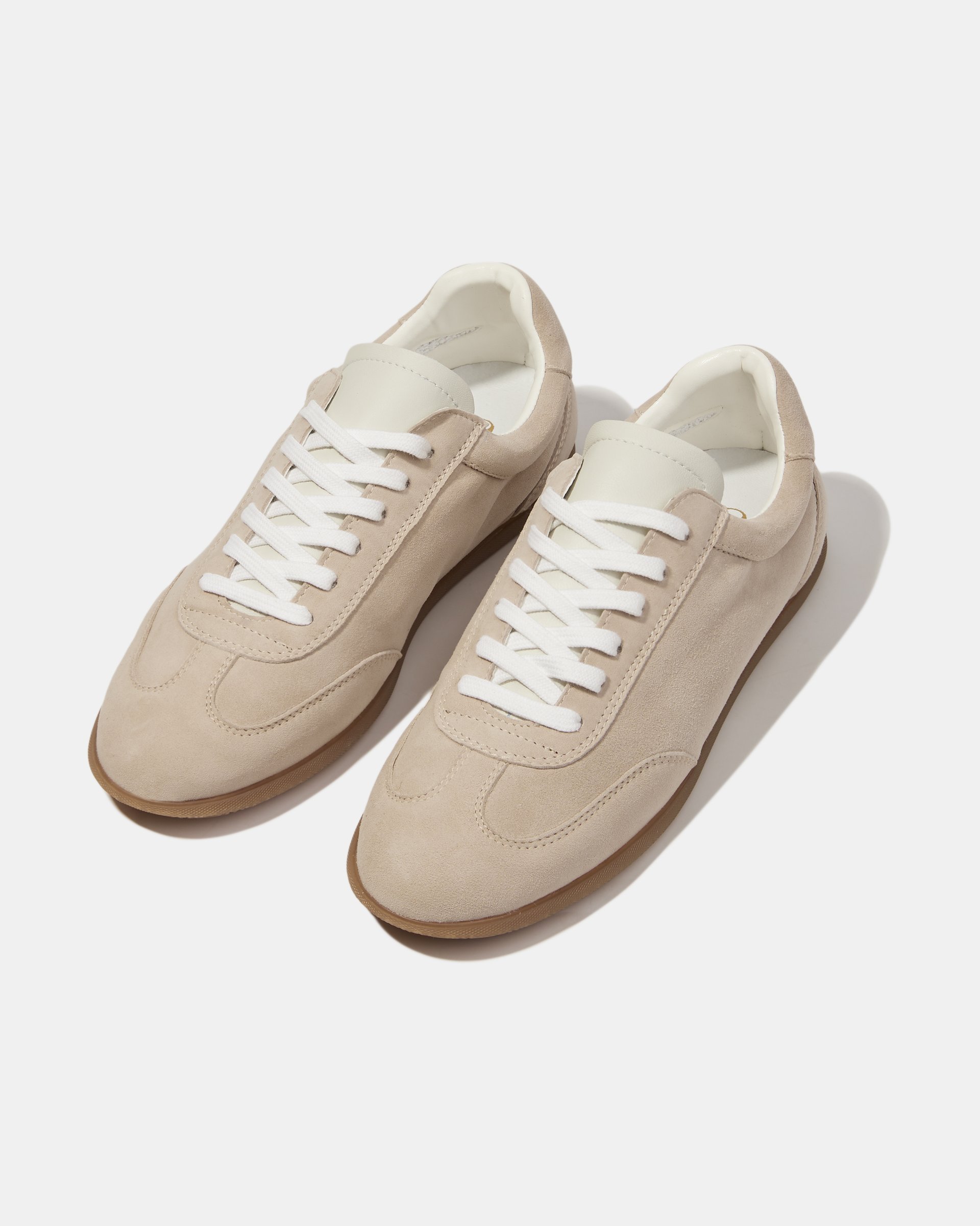 Бежевые замшевые кеды - Image 2 of 4