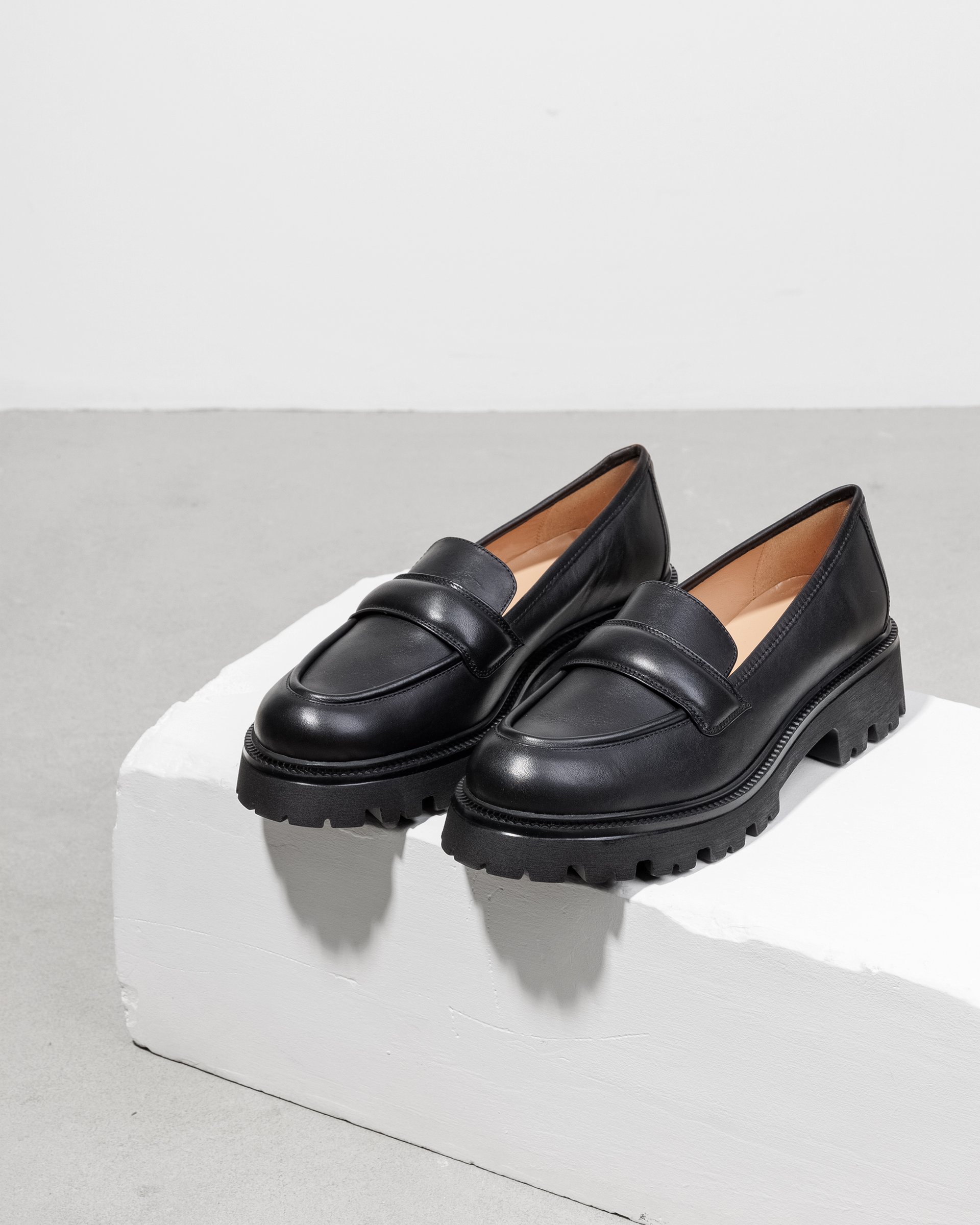 Черные кожаные лоферы - Image 4 of 4