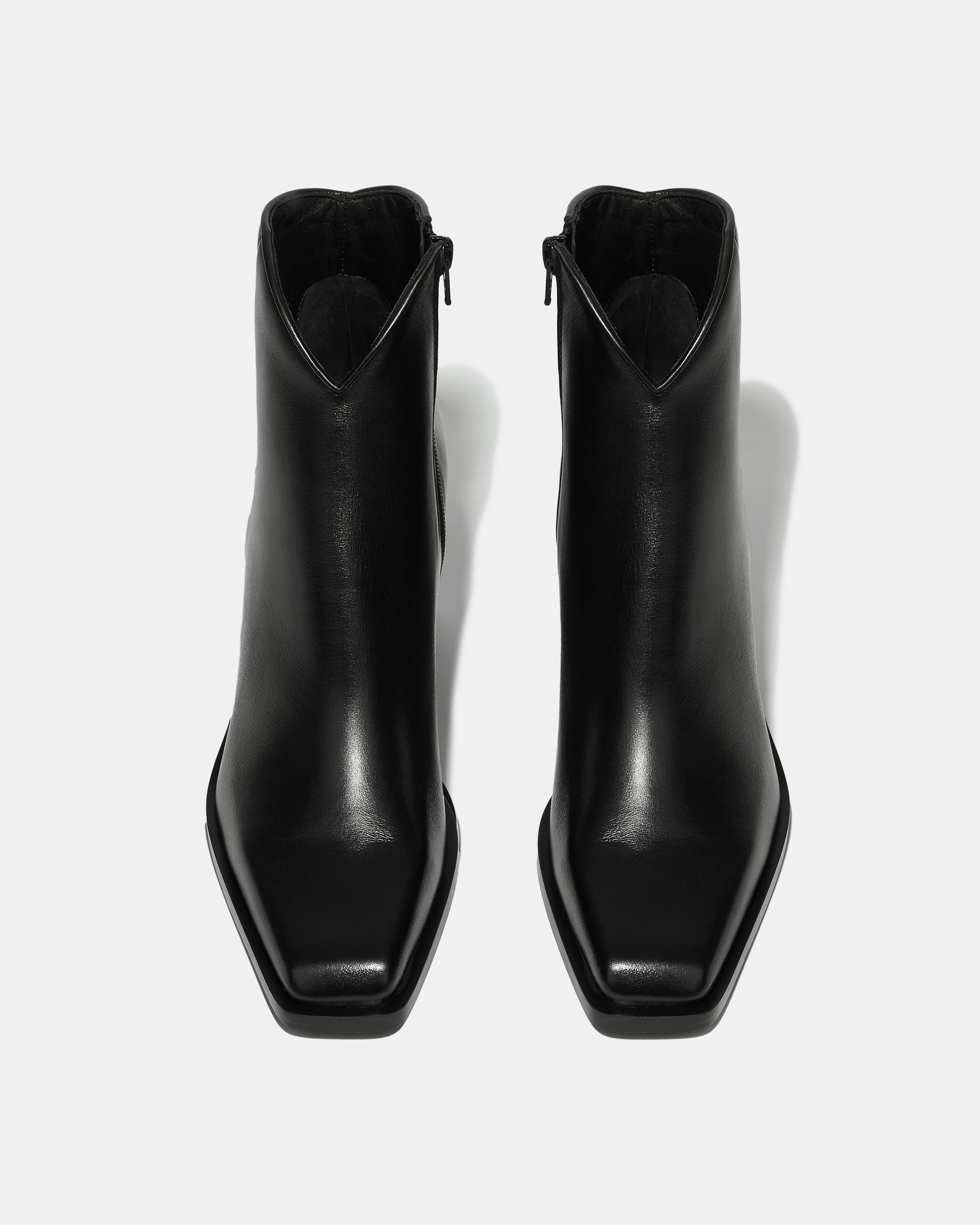Черные кожаные ботильоны - Image 3 of 4